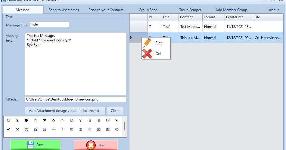 Telegram Sender Pro (TexSender) product image (5)