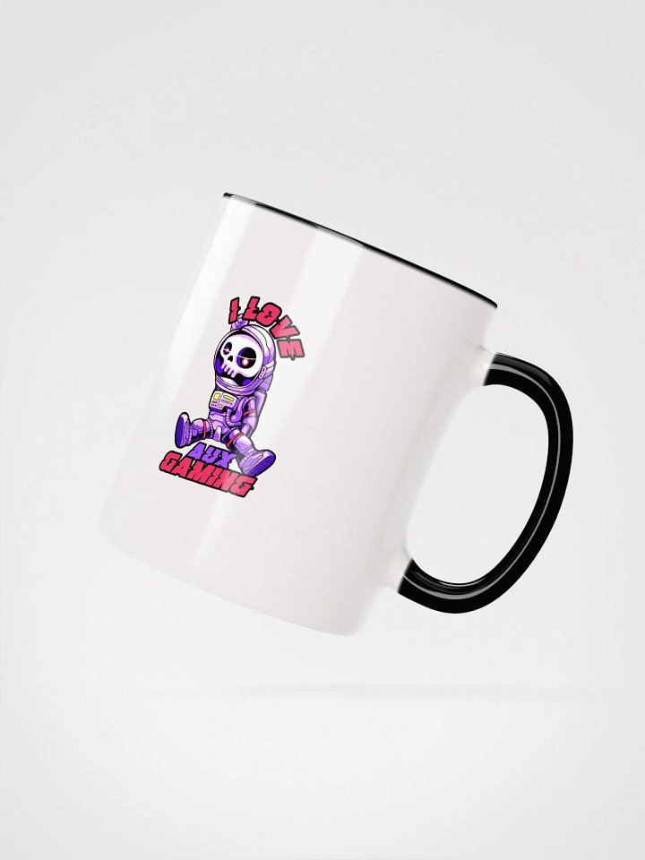 Cosmic Skeleton I Love AUXgaming Mug product image (2)