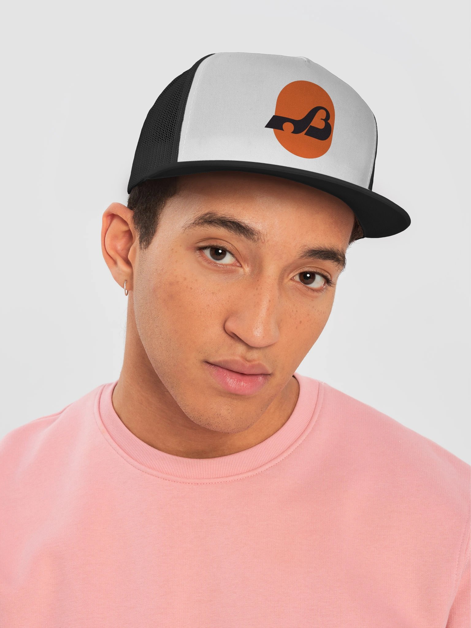 Baltimore Blades Puck Logo Trucker Cap product image (5)