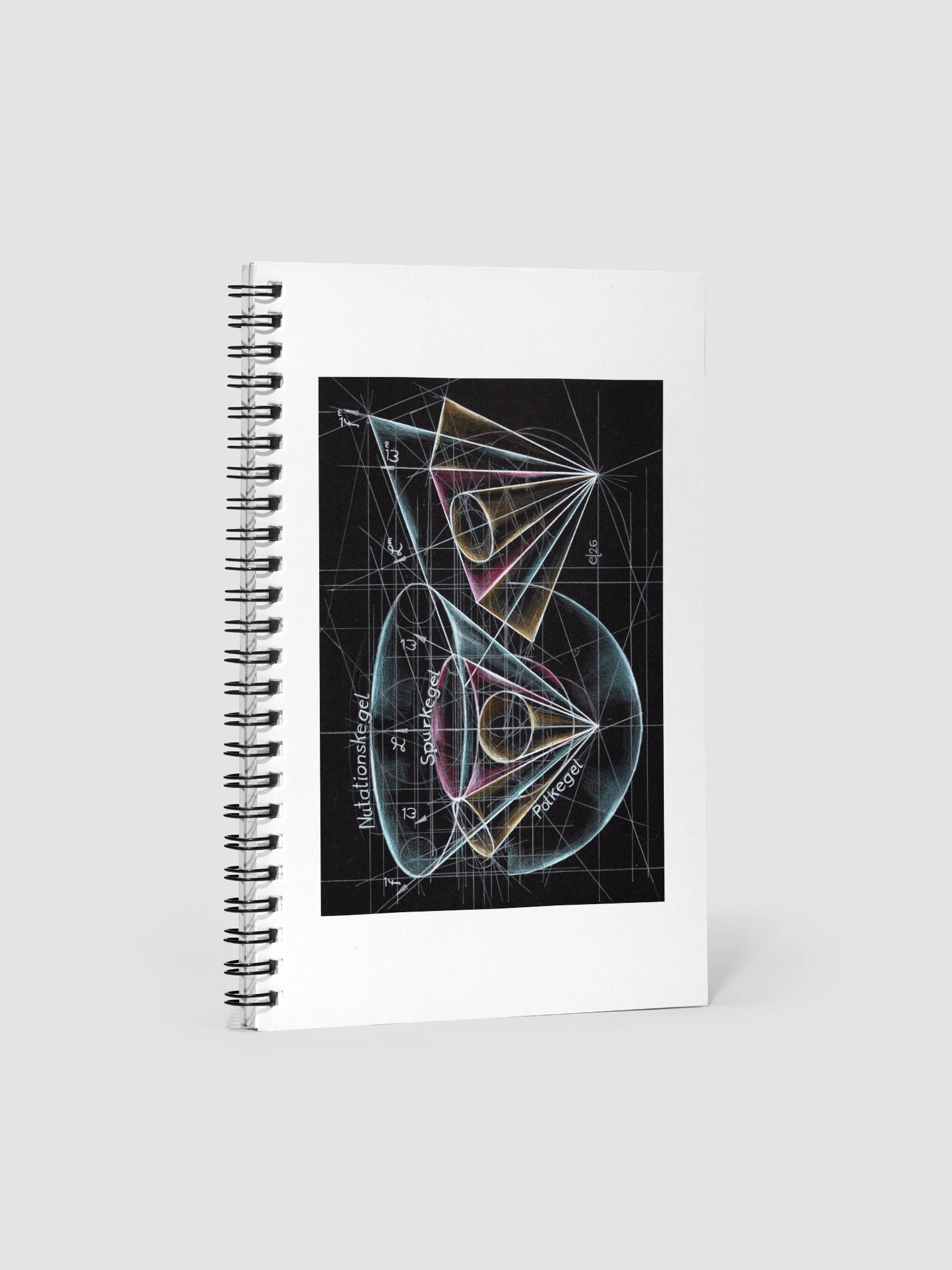 Geometric Physics Art Notebook 1: Motion of the Gyroscope and Mass Shell product image (8)