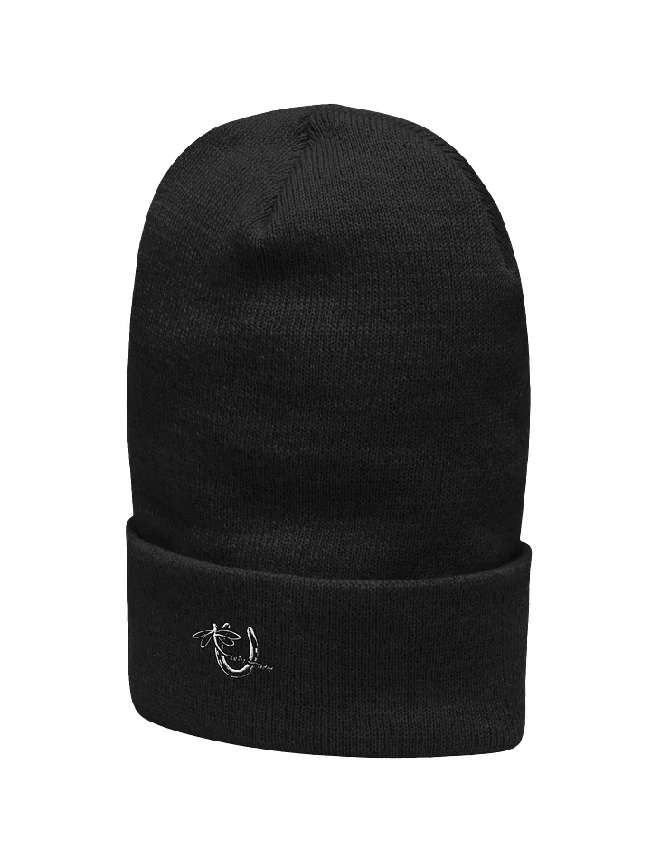 Daily Joy Beanie — Cuffed Knit Hat with Premium Embroidery (InJoy Today Logo) product image (2)