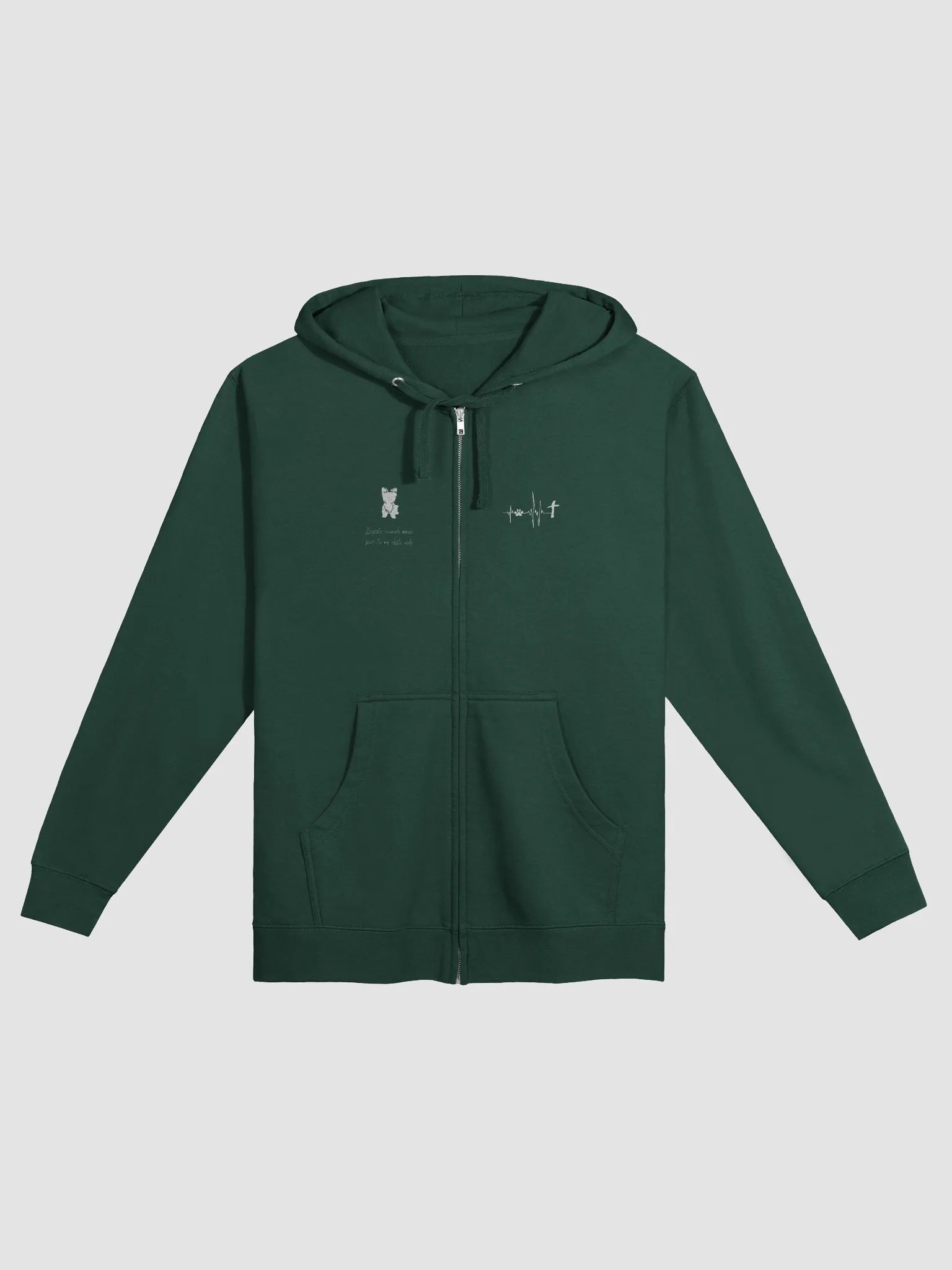 Honor a Mellow Zip Up Hoodie product image (1)
