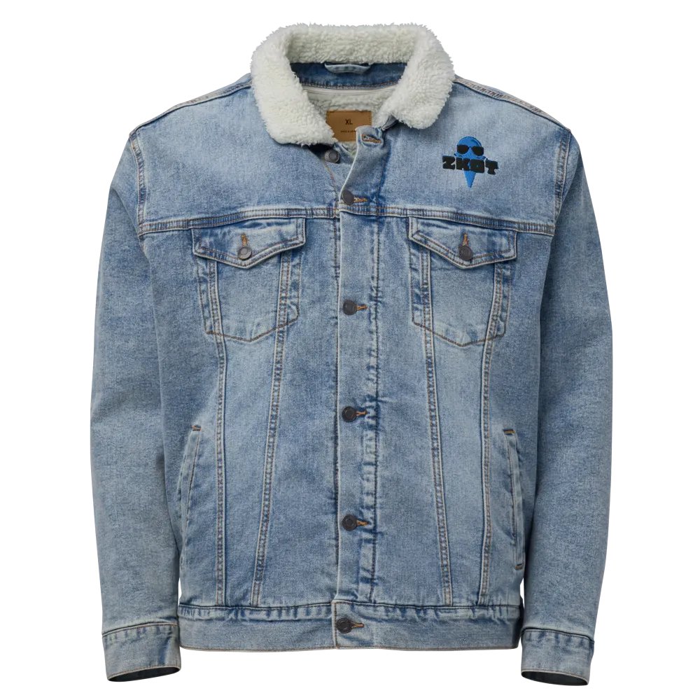 ZKOT Denim Sherpa Jacket - Show your Support with Style - Menswear, Womenswear product image (1)