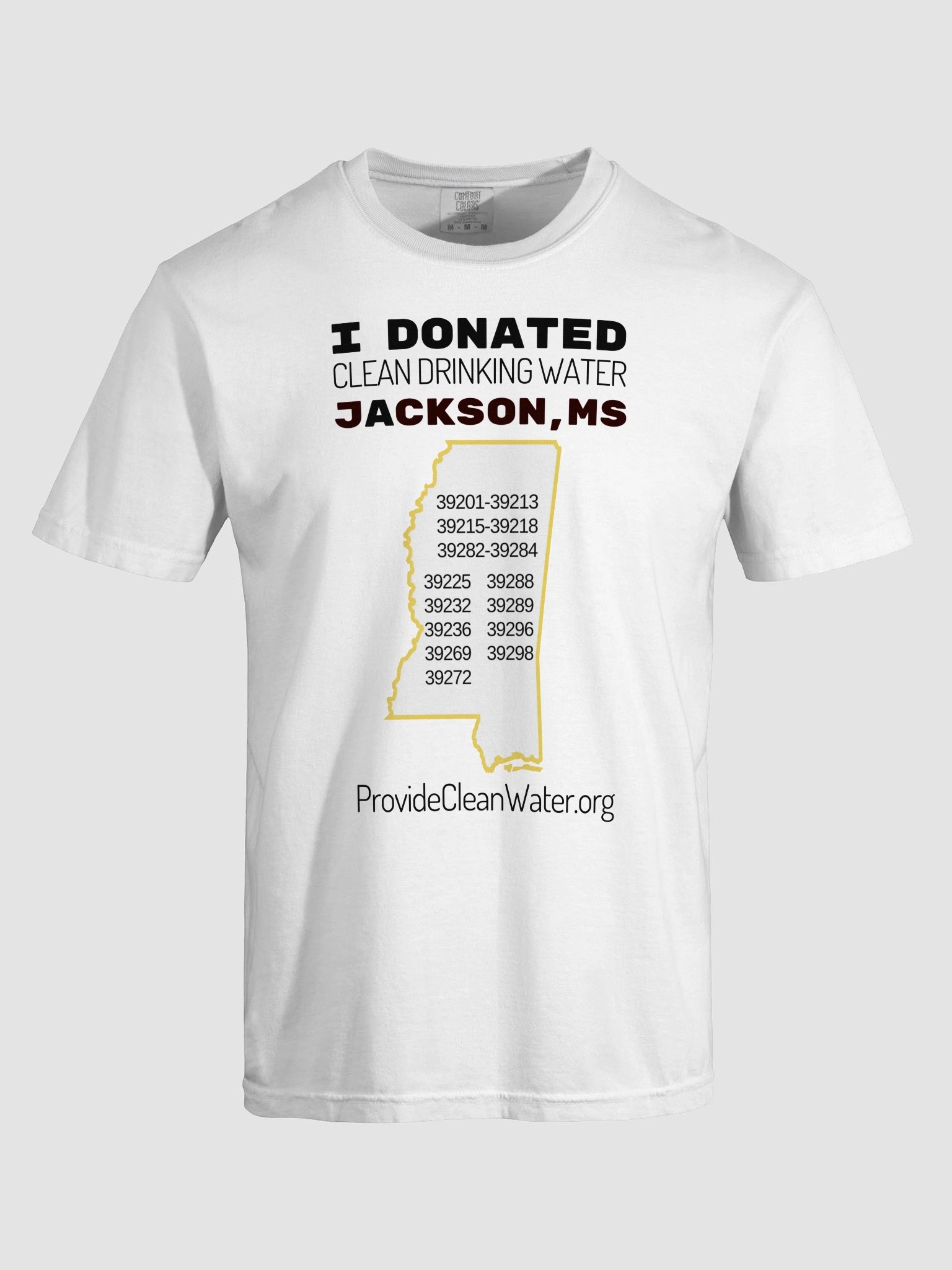 I Donated Jackson, MS T-Shirt product image (7)