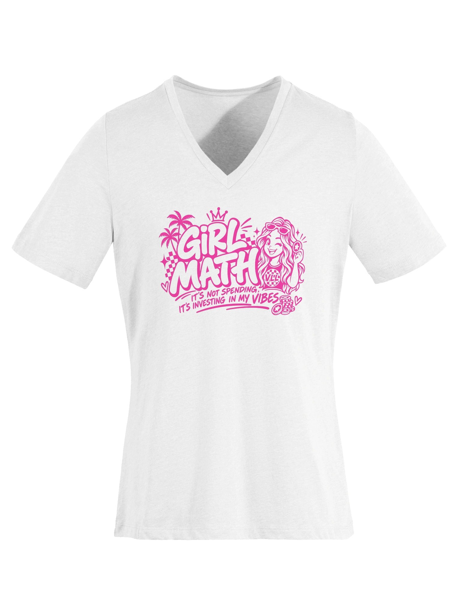 Girl Math V-Neck product image (19)