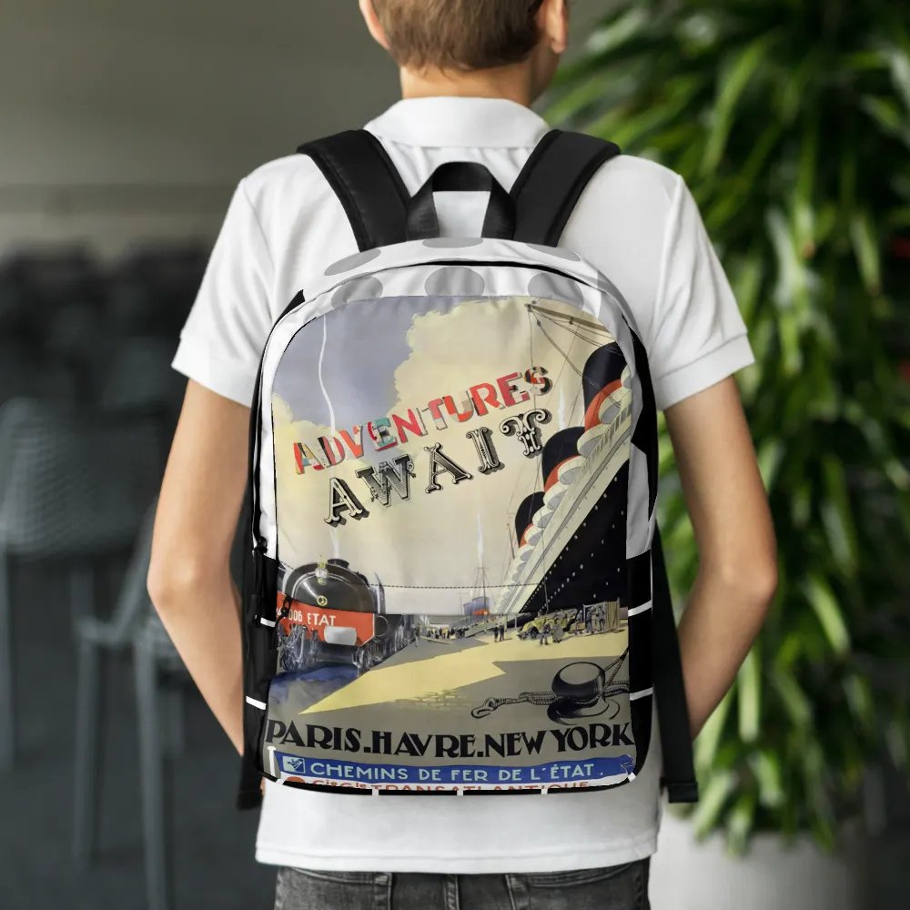 Vintage Travel Connections Backpack product image (11)