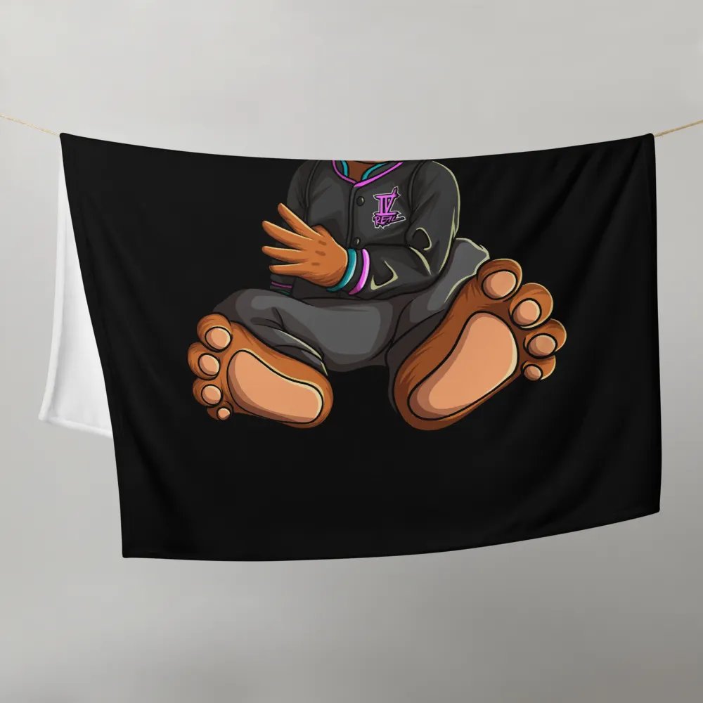 Sitting Bear Throw Blanket product image (11)