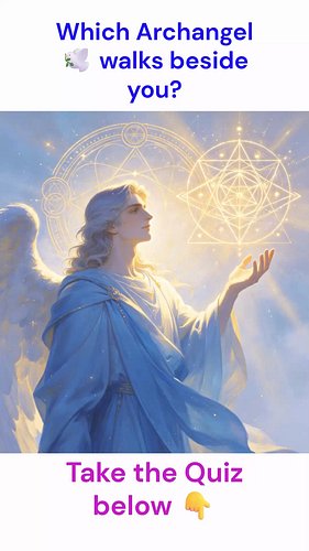 Do you ever feel gentle presences around you, or sense guidance you can’t quite explain? ❤️
You are never alone. The Archange...