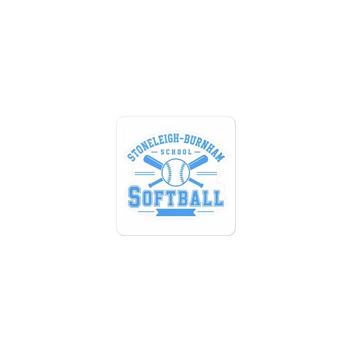 Stoneleigh-Burnham Softball Crest Die-Cut Sticker product image (2)