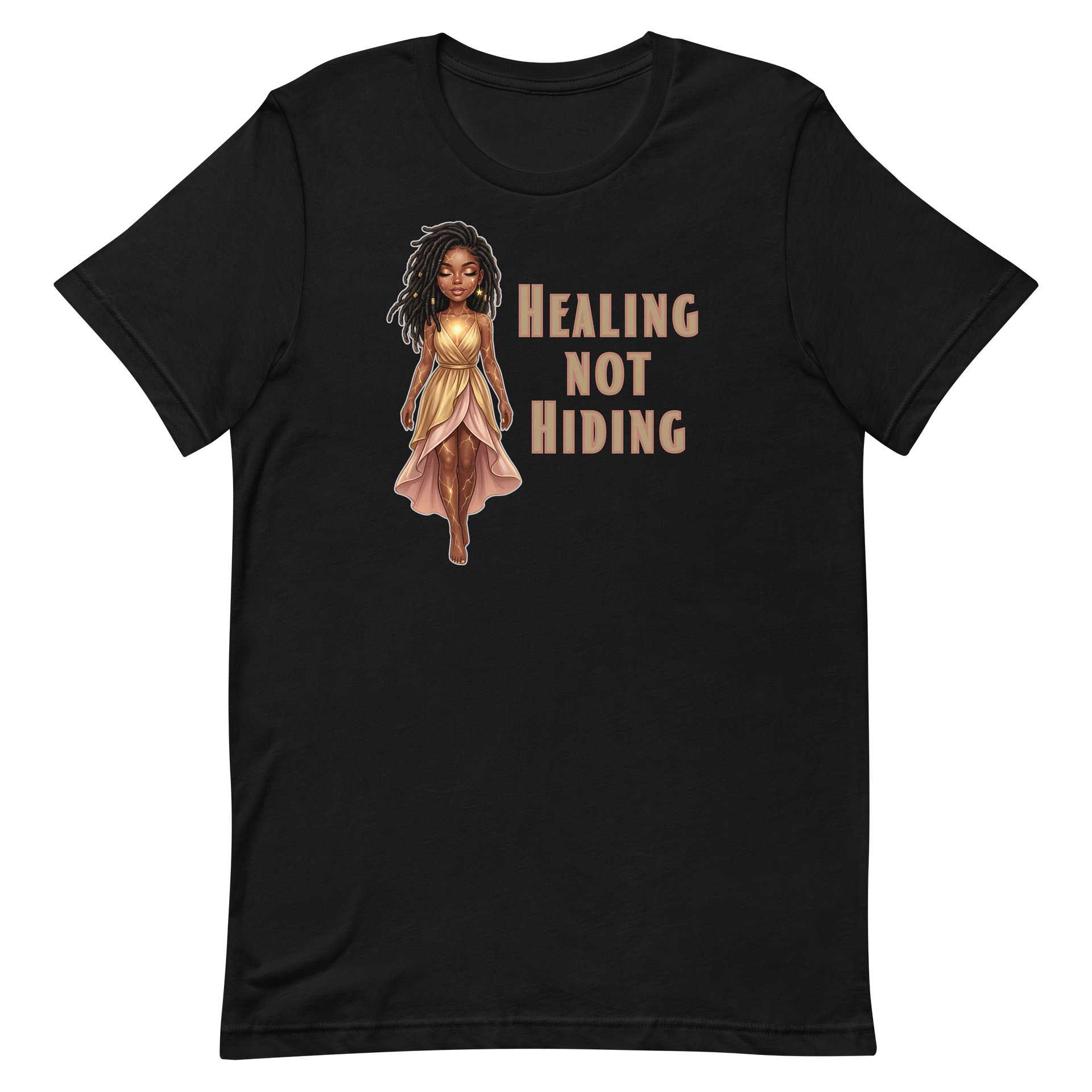 Healing Not Hiding Flowy T-Shirt product image (2)