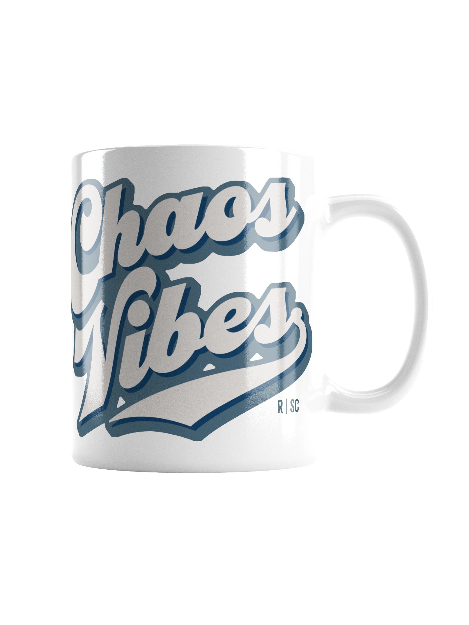 Chaos Vibes White Mug product image (9)