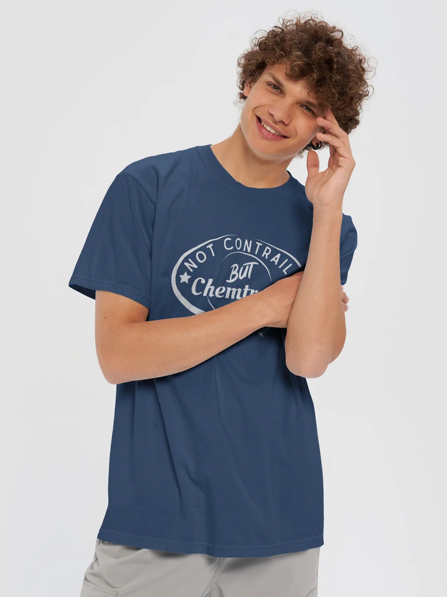 Not Contrails But Chemtrails - Heavyweight Tee product image (5)