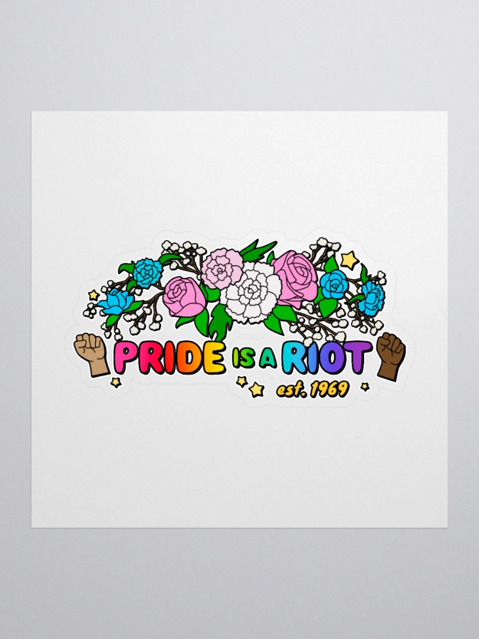 Pride is a Riot Sticker product image (1)