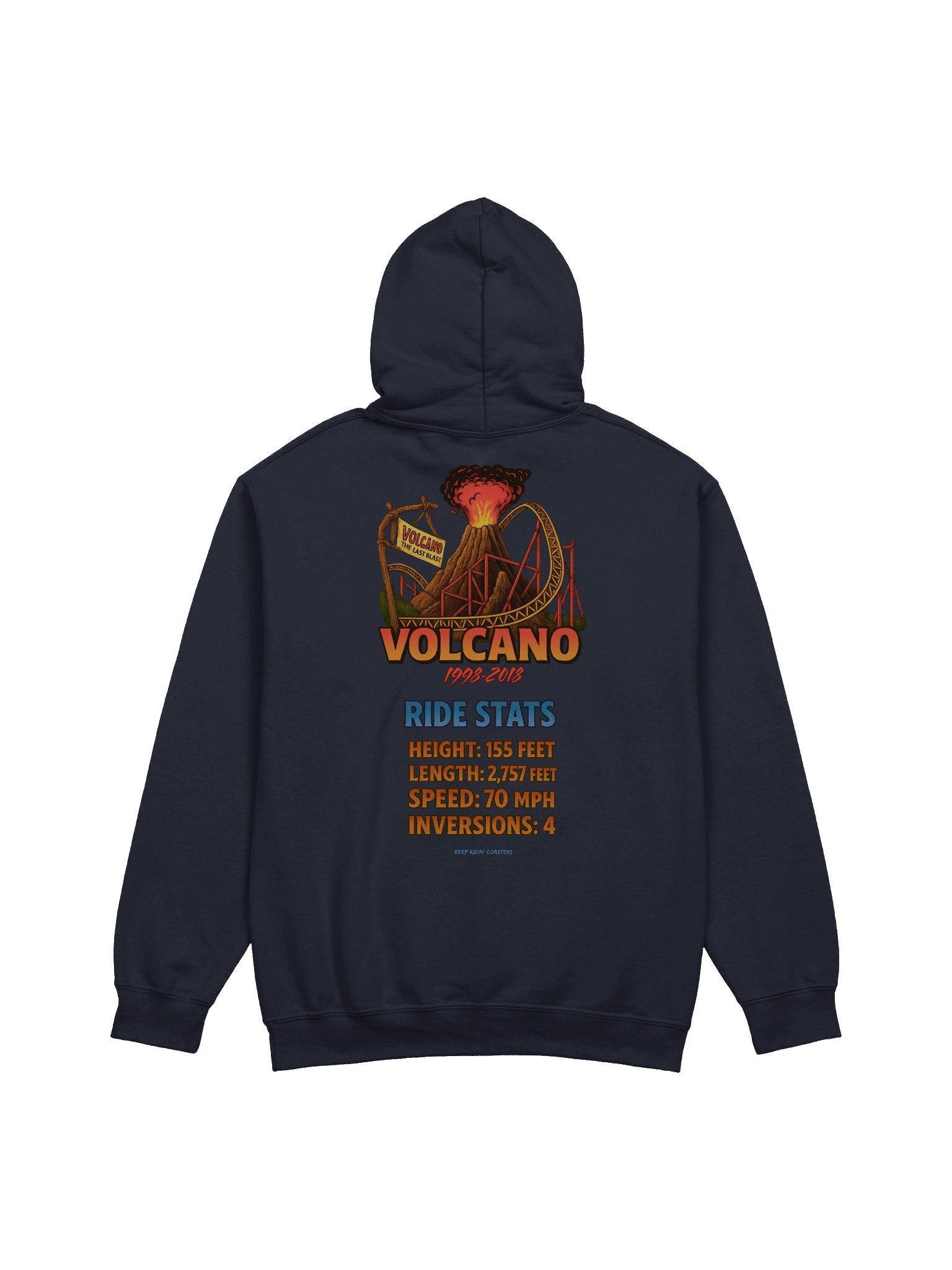 Volcano Blast Unisex Hoodie product image (15)