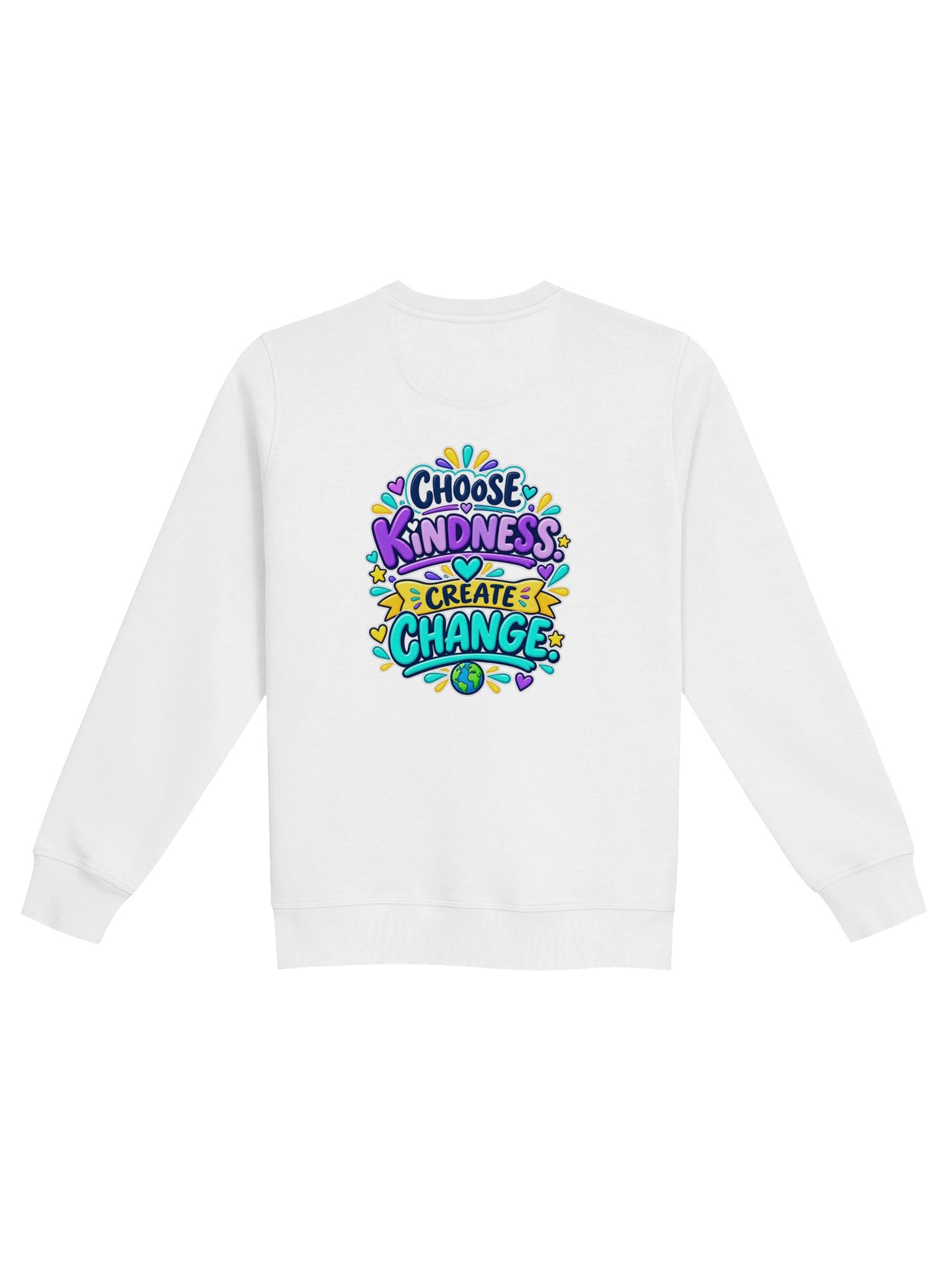 Stanley/Stella Unisex Organic Inspirational Sweatshirt - Choose Kindness. Create Change. product image (4)