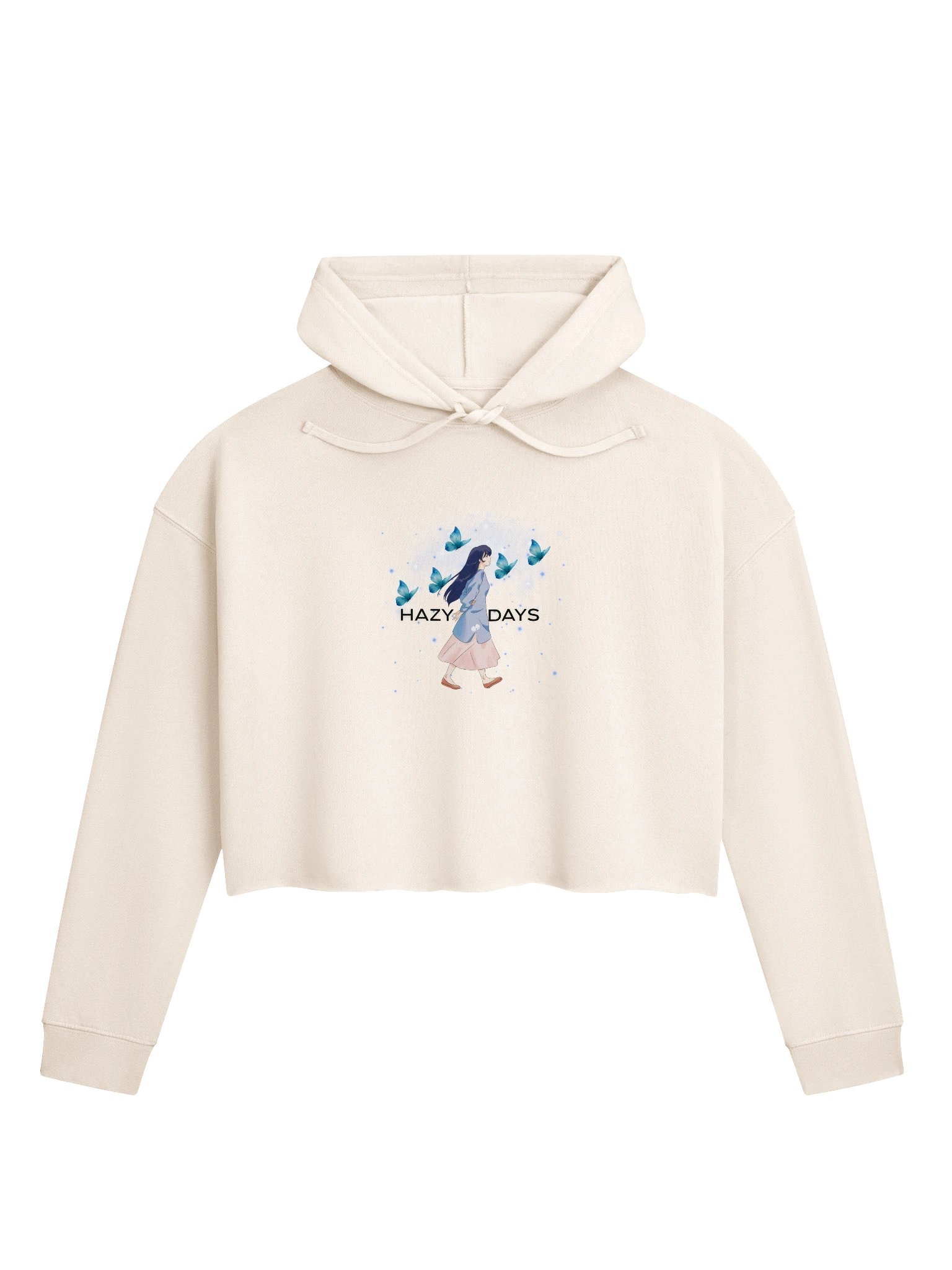 "Hazy Days" Crop Hoodie product image (1)