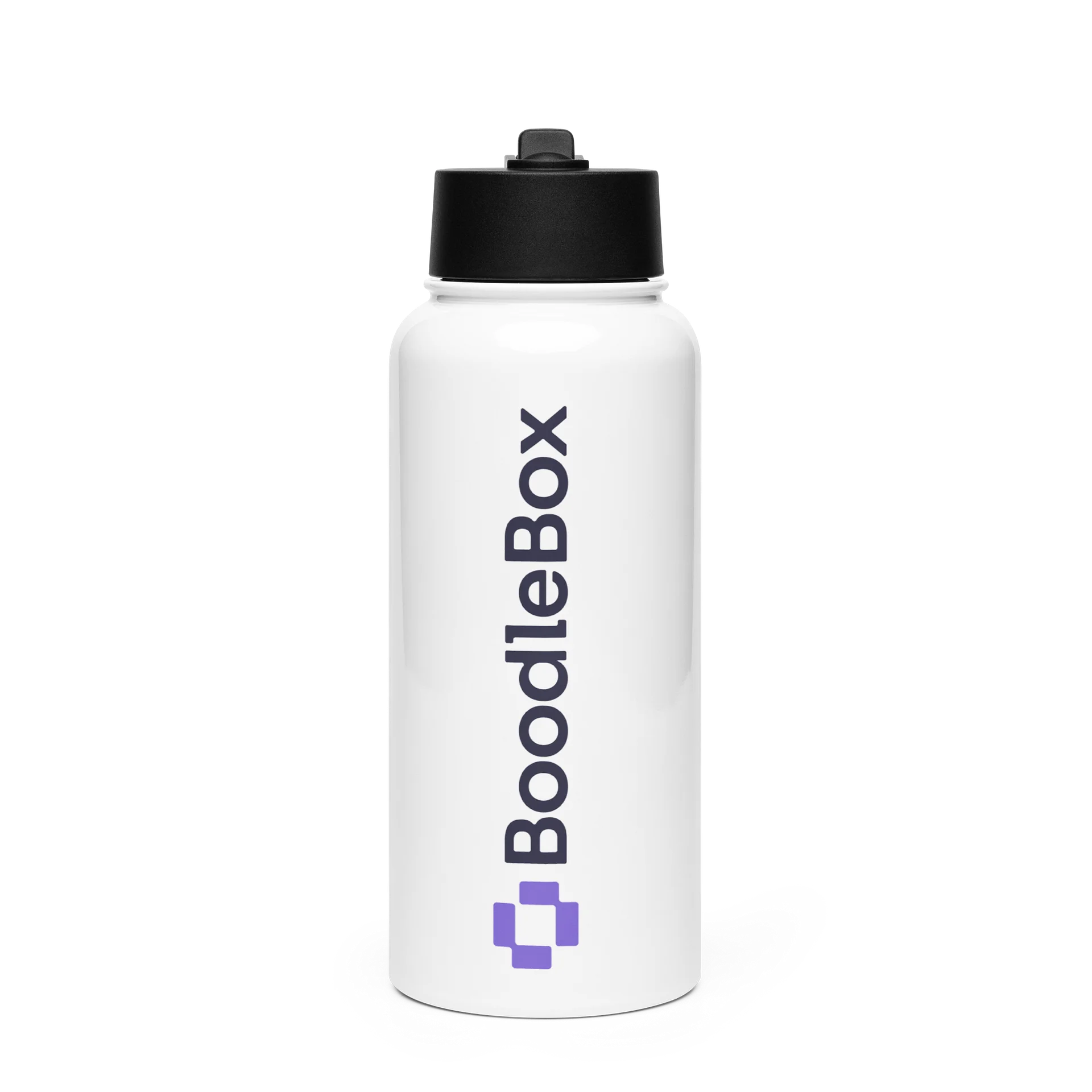BoodleBox Purple Highlight Stainless Steel Water Bottle product image (1)