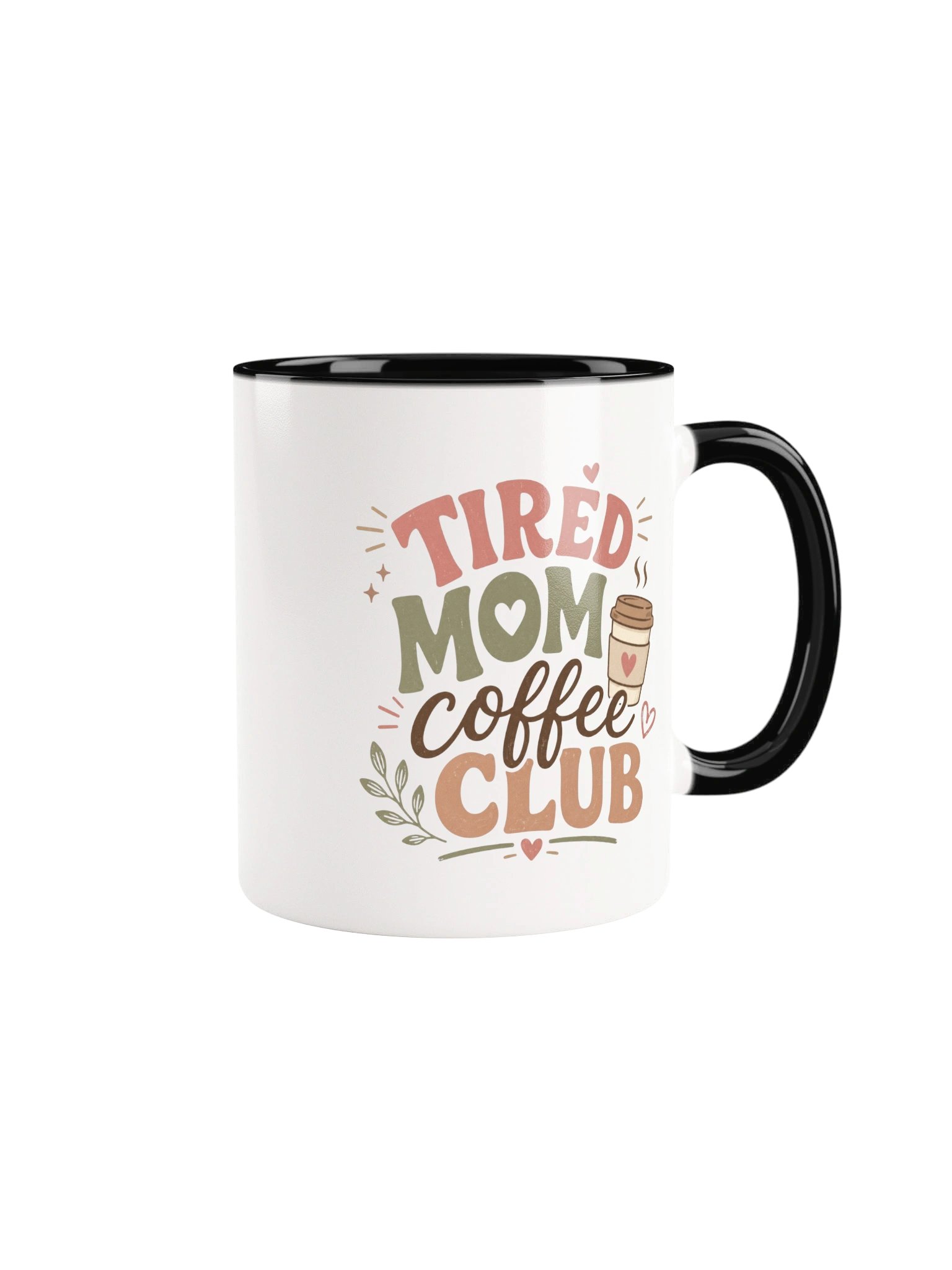 Tired Mom Coffee Club Mug – Funny Coffee Mug for Moms product image (2)