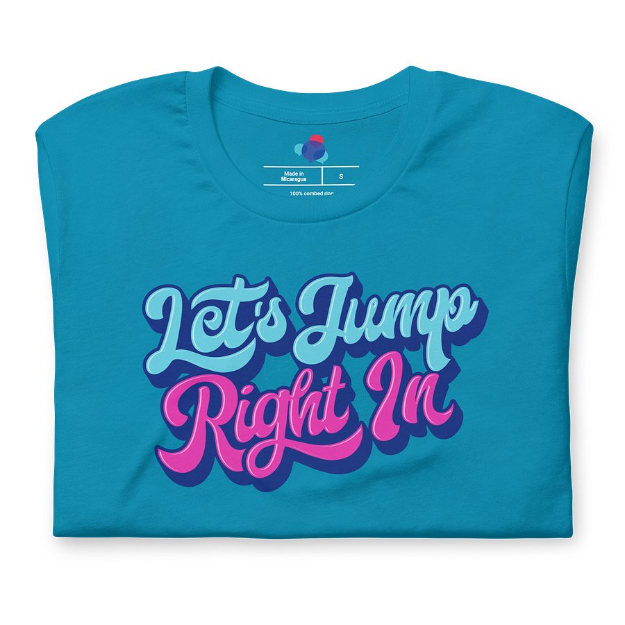 Let's Jump Right In T-Shirt : The English Confidence Tee product image (3)