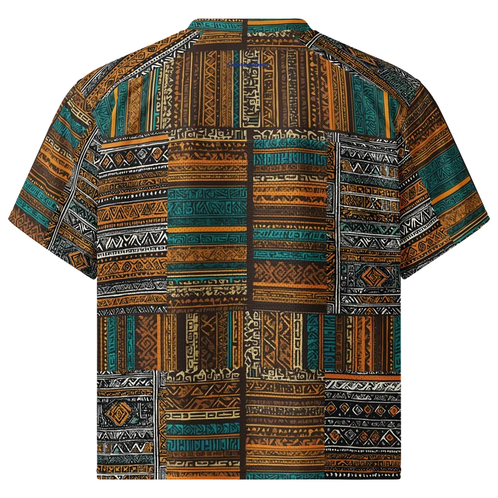 Tribal Ambassador Pattern - CaribbeanApples | Boxy Football Jersey product image (2)