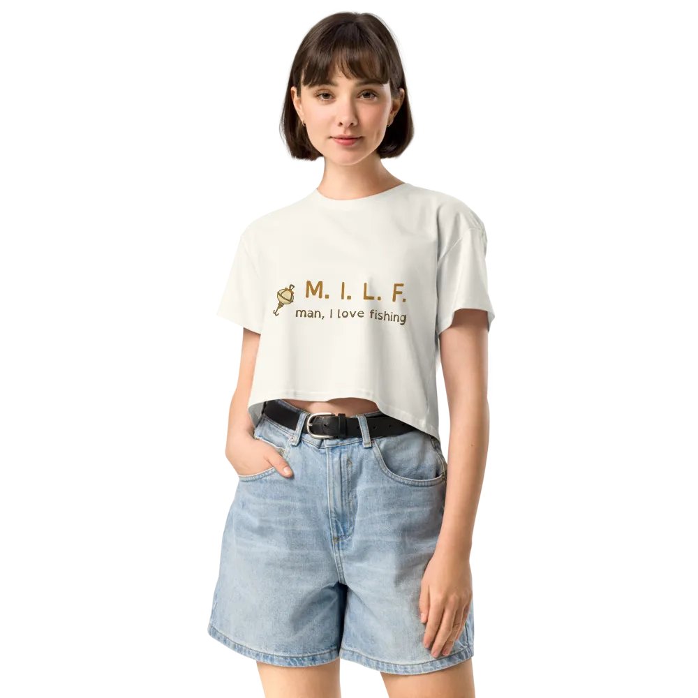 Fishing MILF - Crop Tee product image (12)