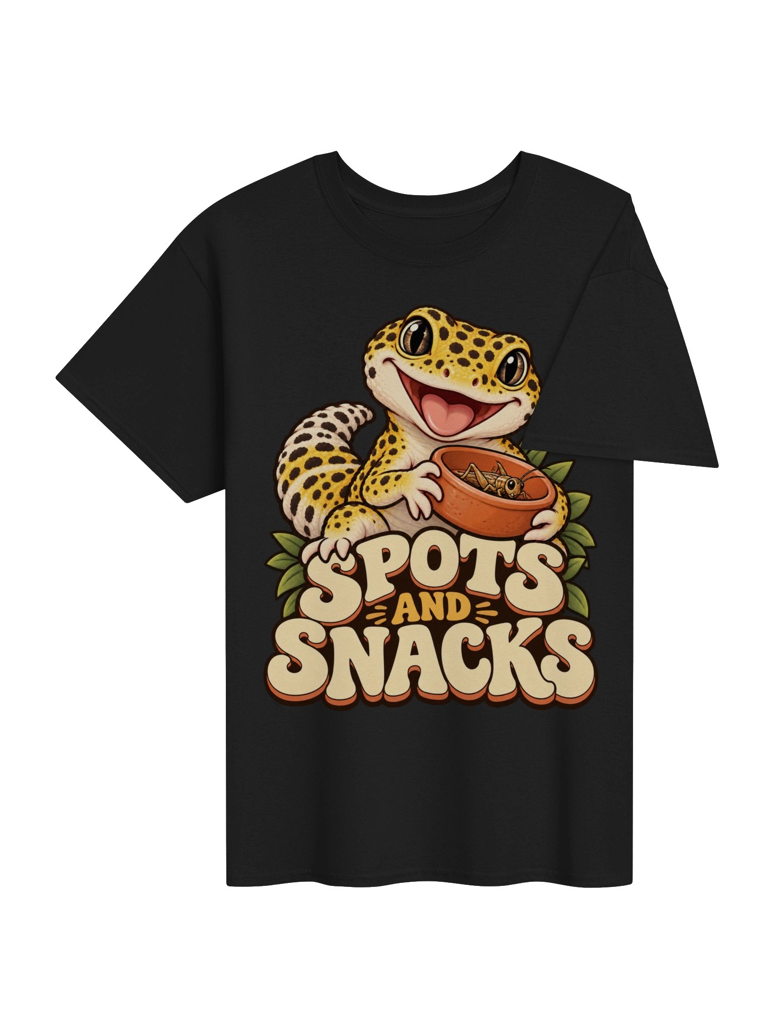 Spots And Snacks Leopard Gecko T-Shirt product image (4)