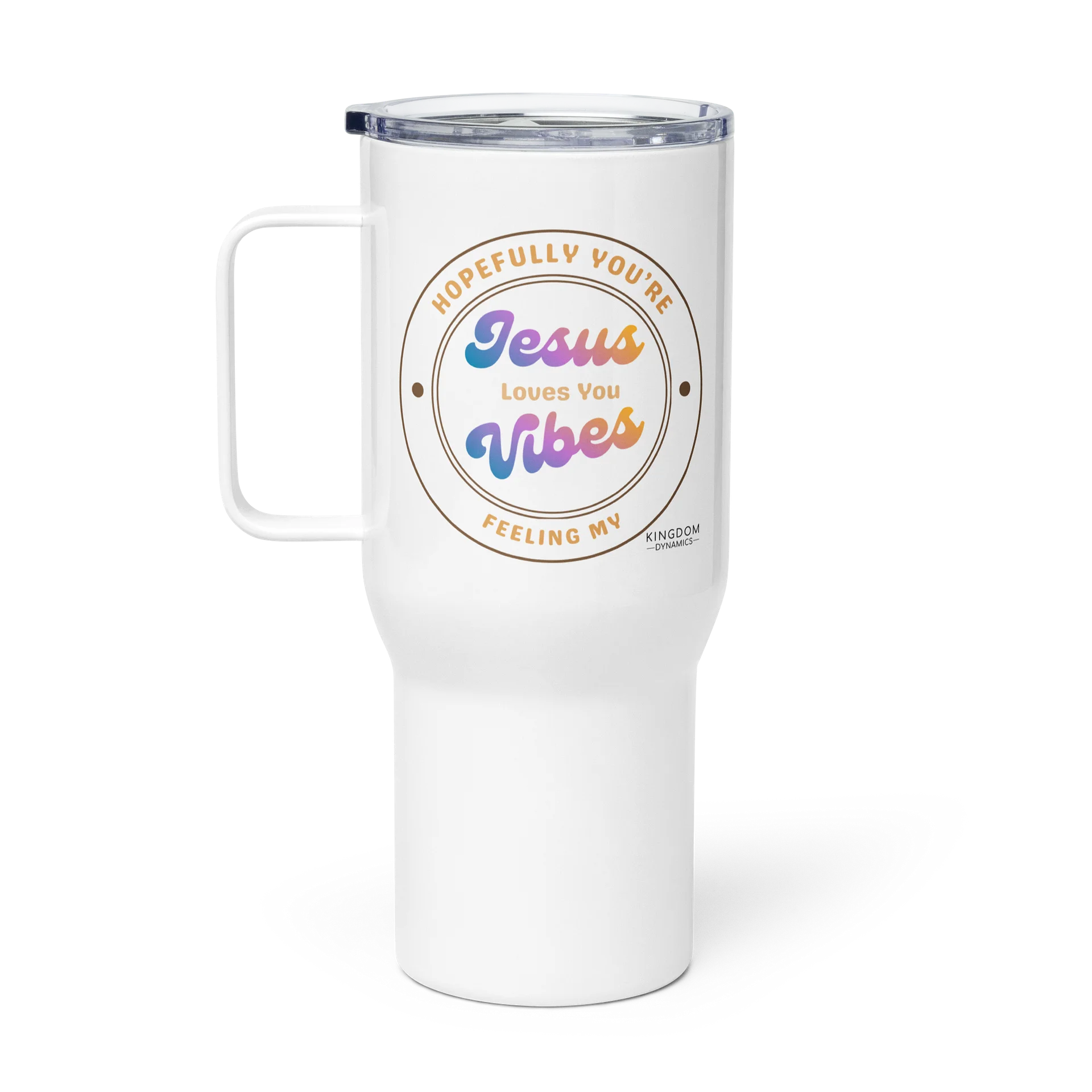 Jesus Vibes Travel Mug product image (1)