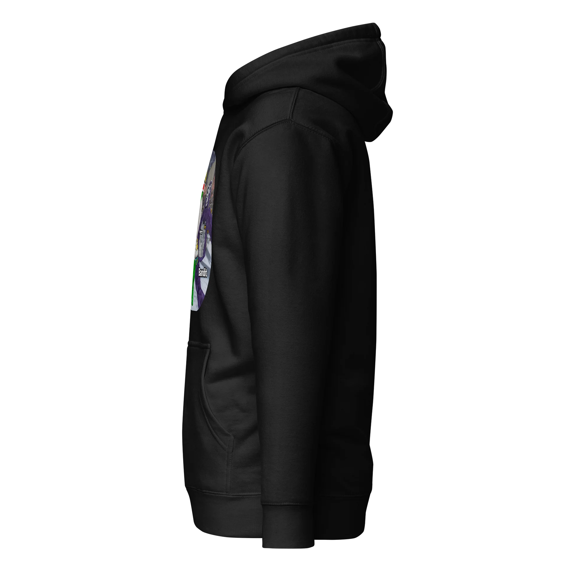 GtagDad x Bandit Black Hoodie – BmoreinLife Edition product image (3)