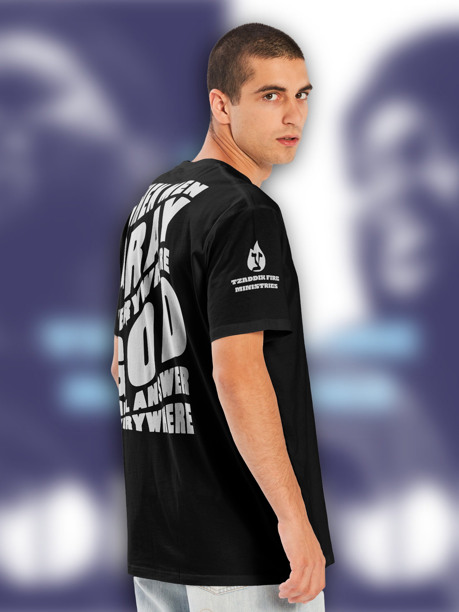 Tzaddik Fire Ministries Outreach Merch T-shirt product image (35)