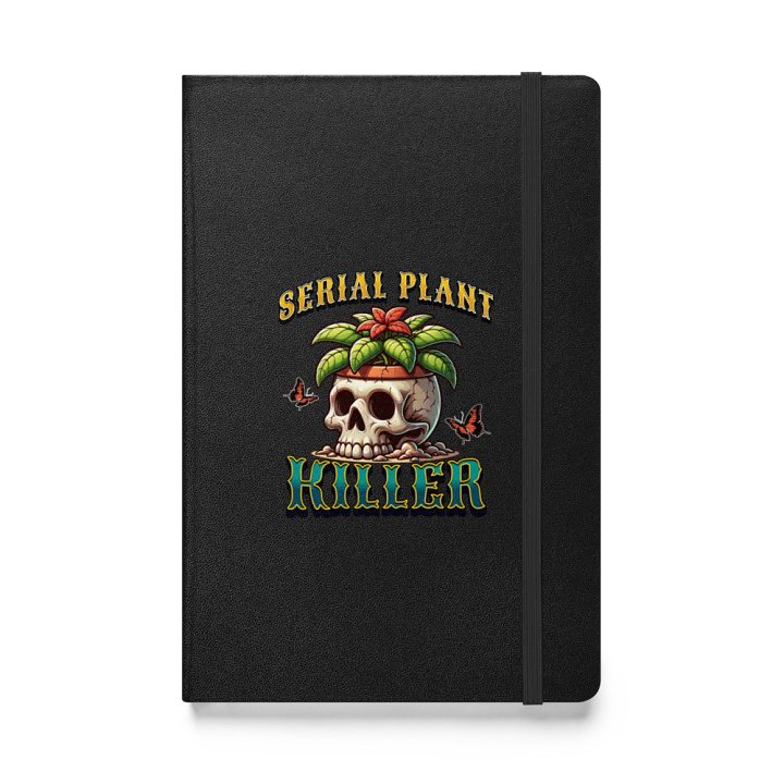 Serial Plant Killer Skull Planter Hardcover Journal product image (1)