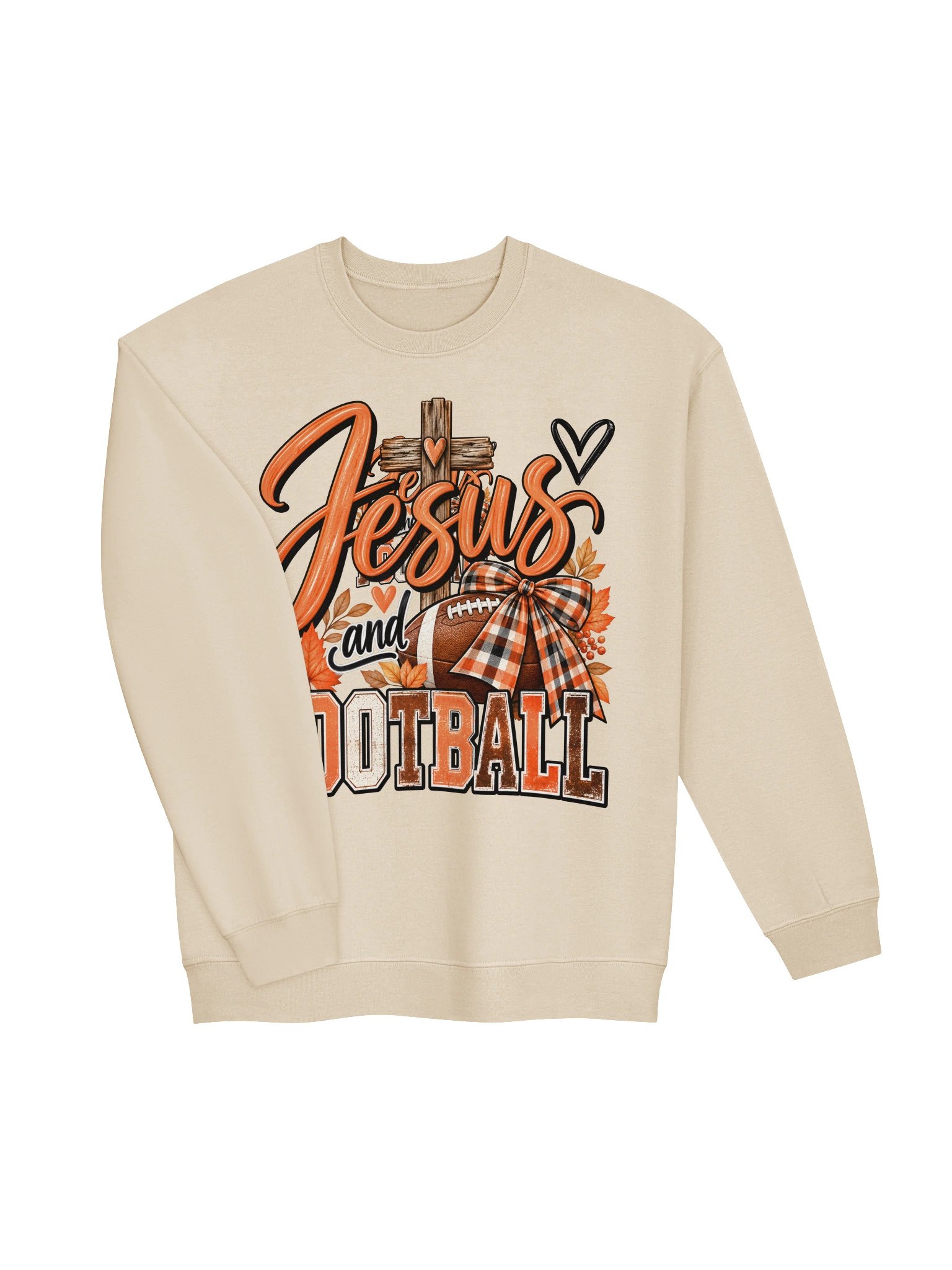 Jesus and Football Fall Crewneck product image (3)