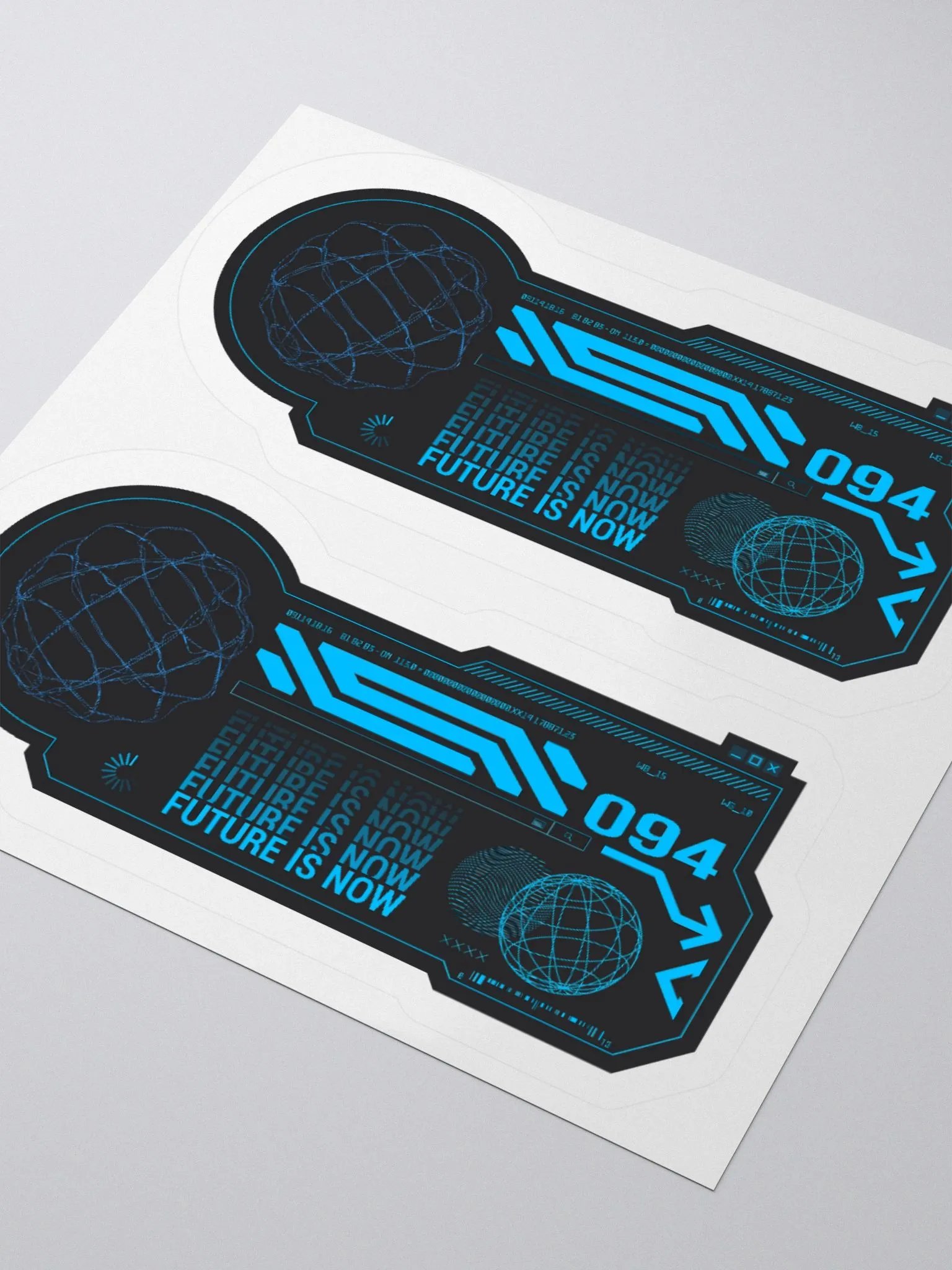 The Future Is NOW!! - Sticker v2 product image (1)