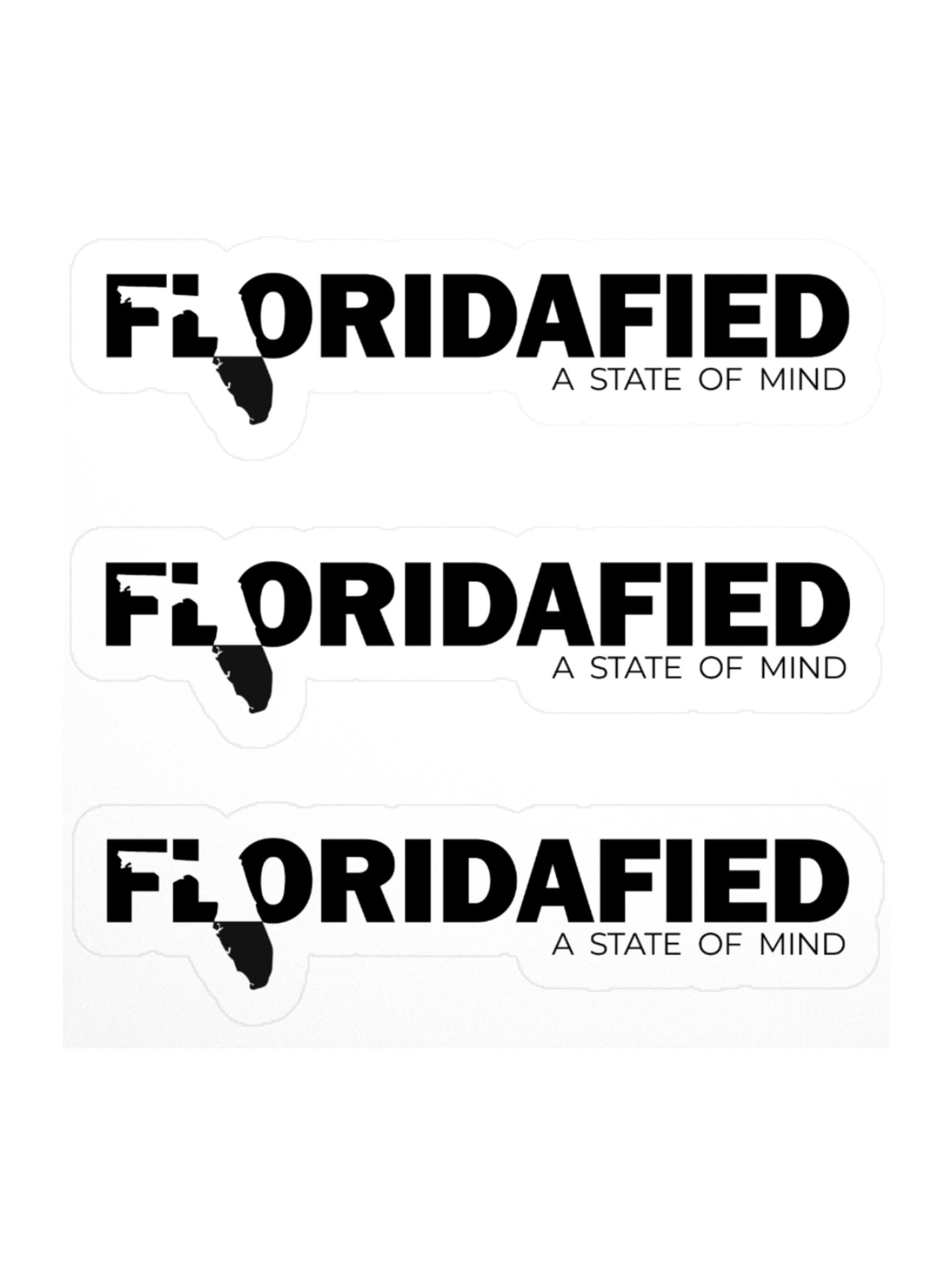 3 Stickers - Show Your Florida State of Mind product image (1)