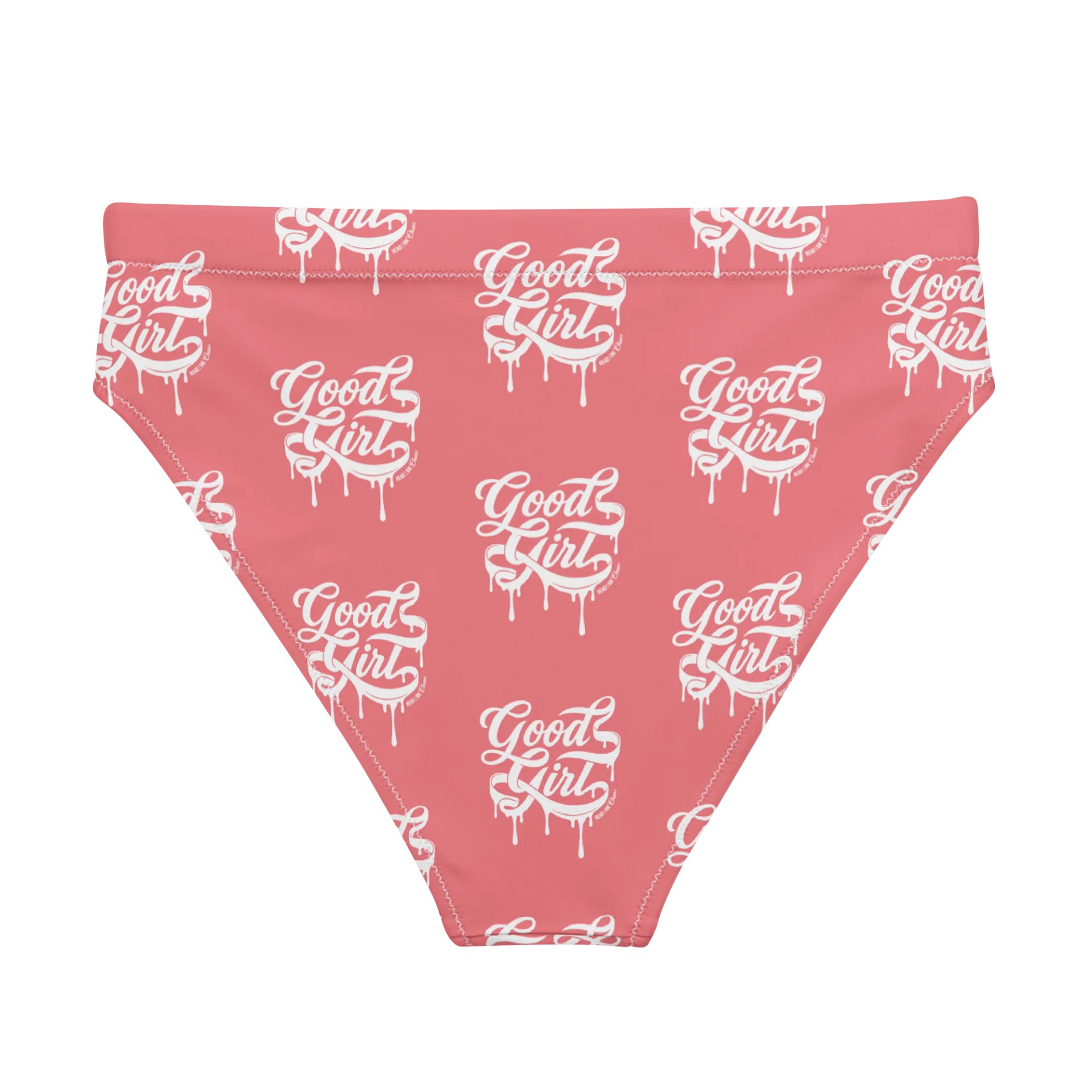 Good Girl High Waist Bikini Bottom Pink product image (2)