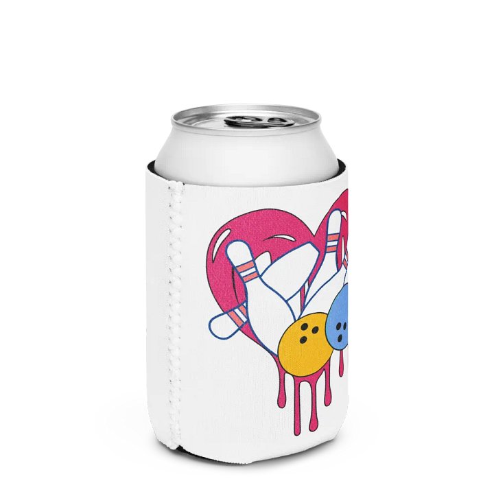 Heart Bowling Can Cooler product image (2)