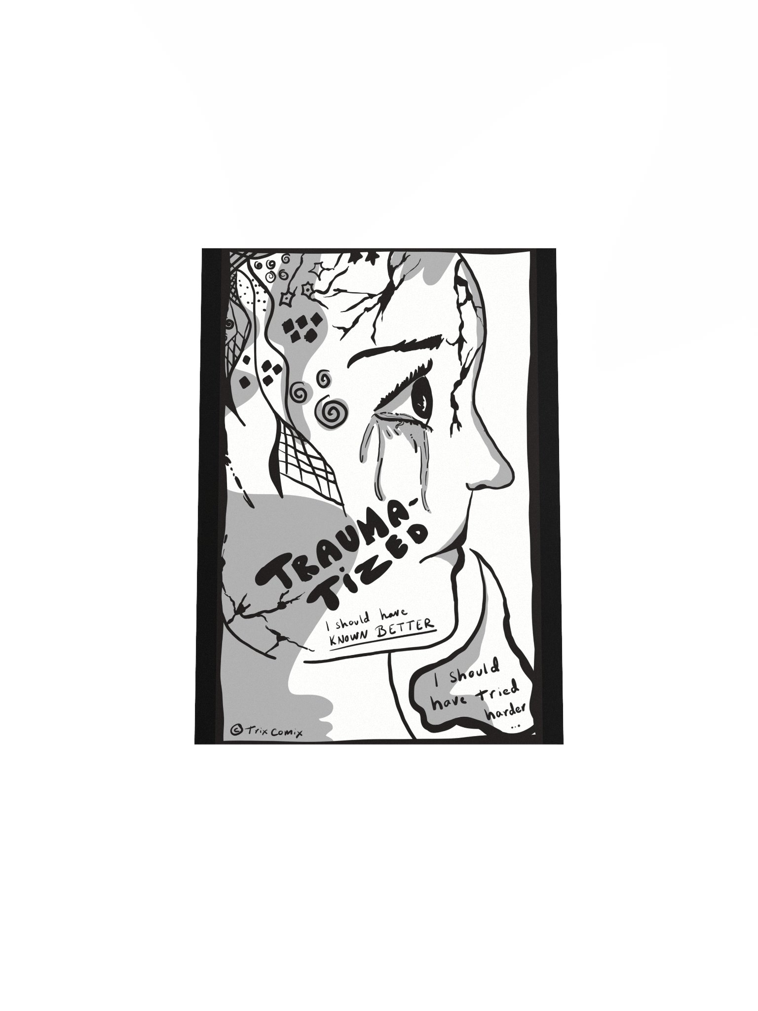 Traumatized - art poster product image (10)