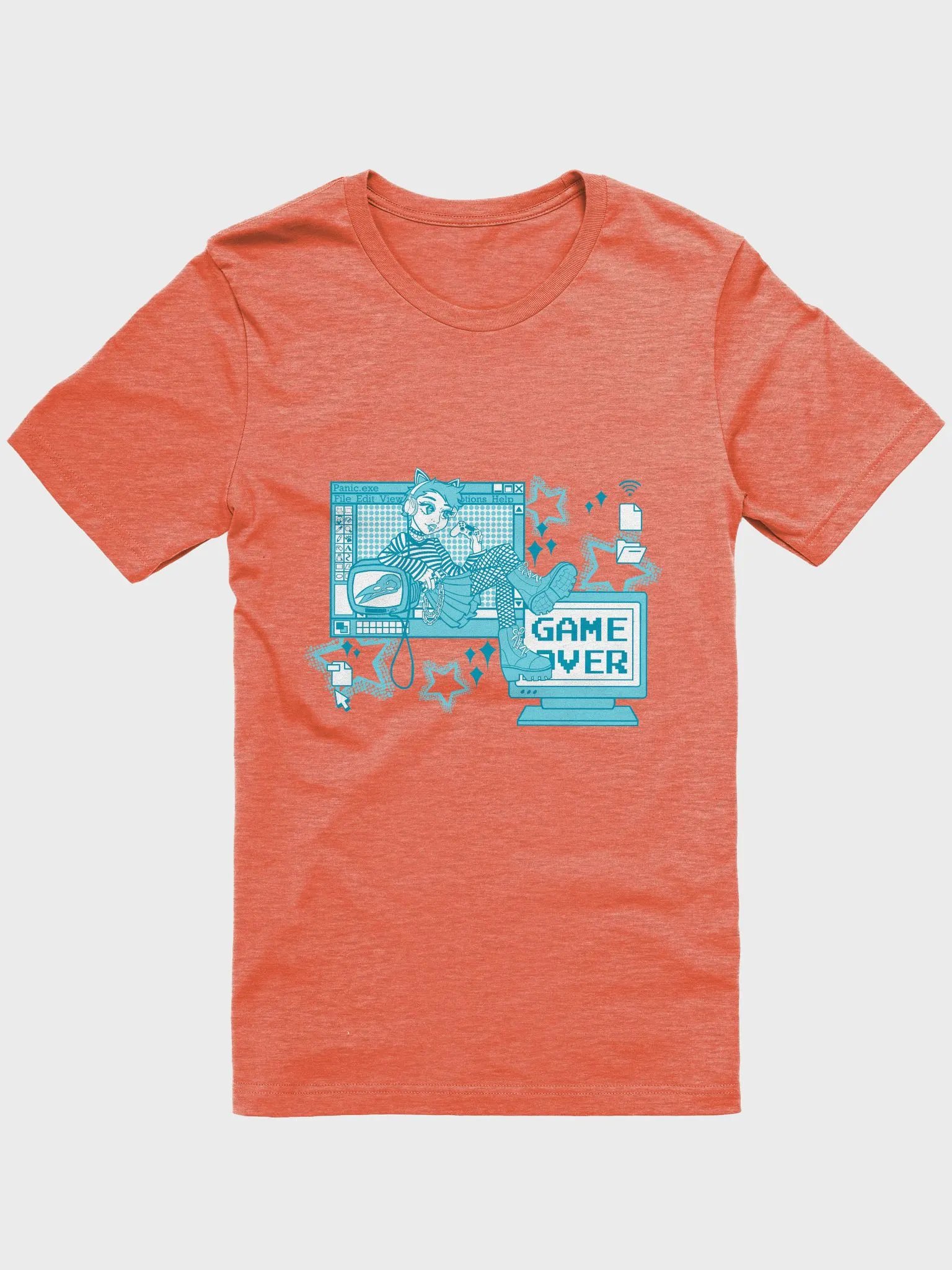 Panic Blue.exe T-Shirt product image (16)