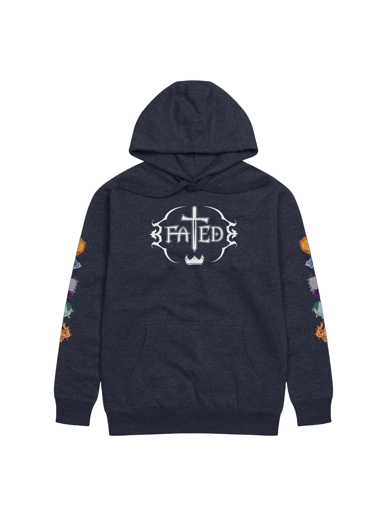 Fated Crest Hoodie – Symbols of Camelot product image (1)