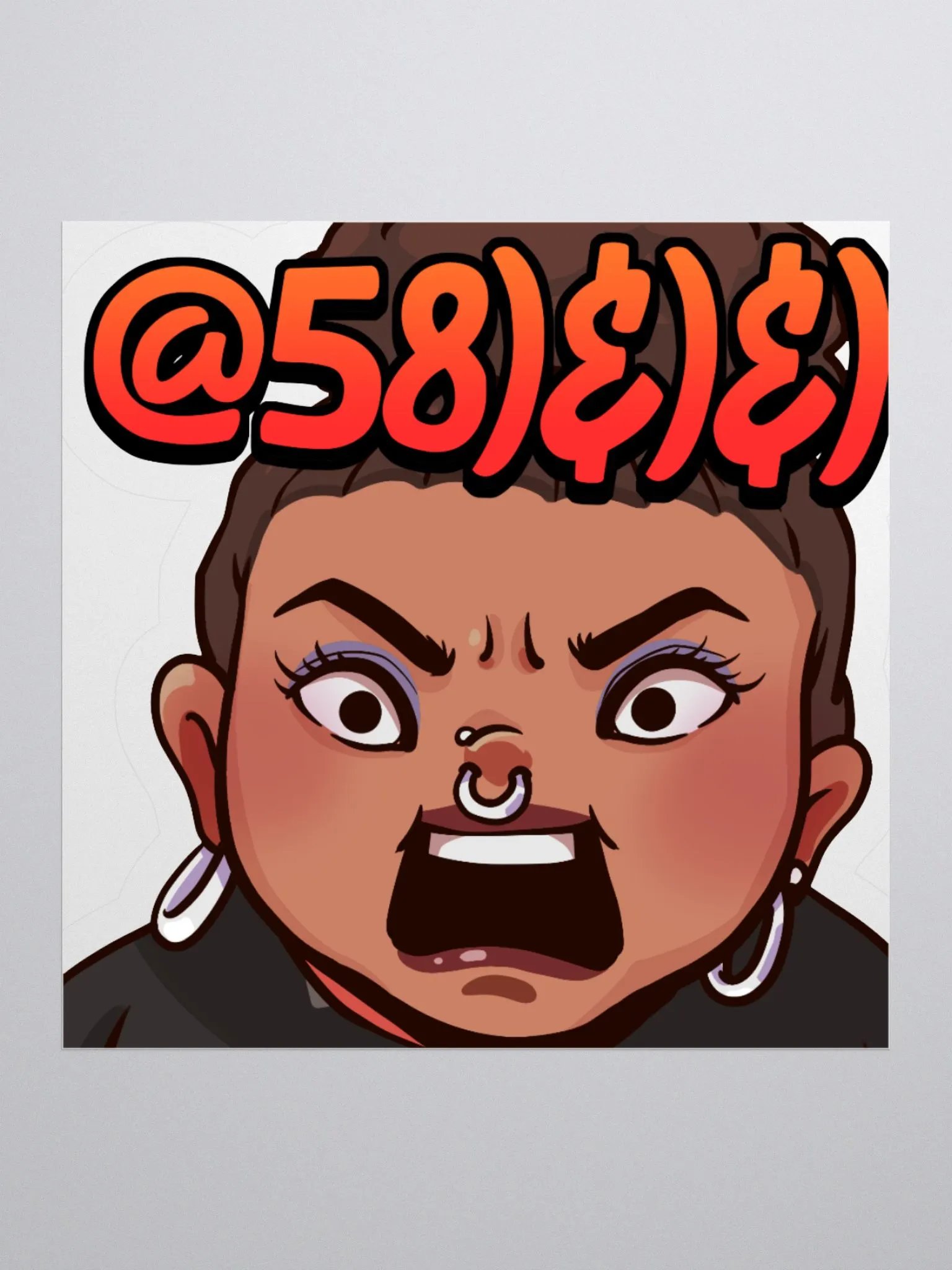 KW "She's Done" Sticker product image (1)