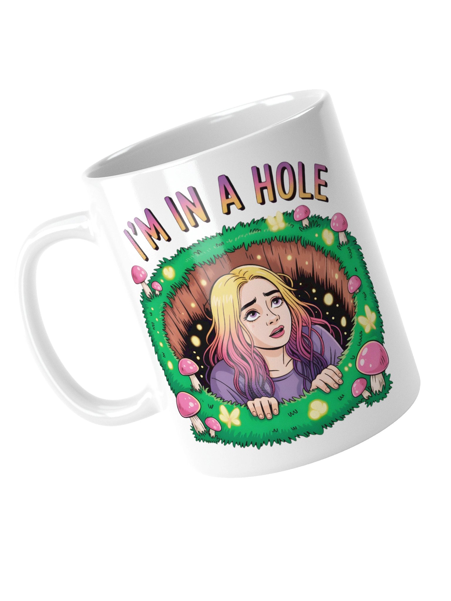 I'm In A Hole White Glossy Mug product image (11)