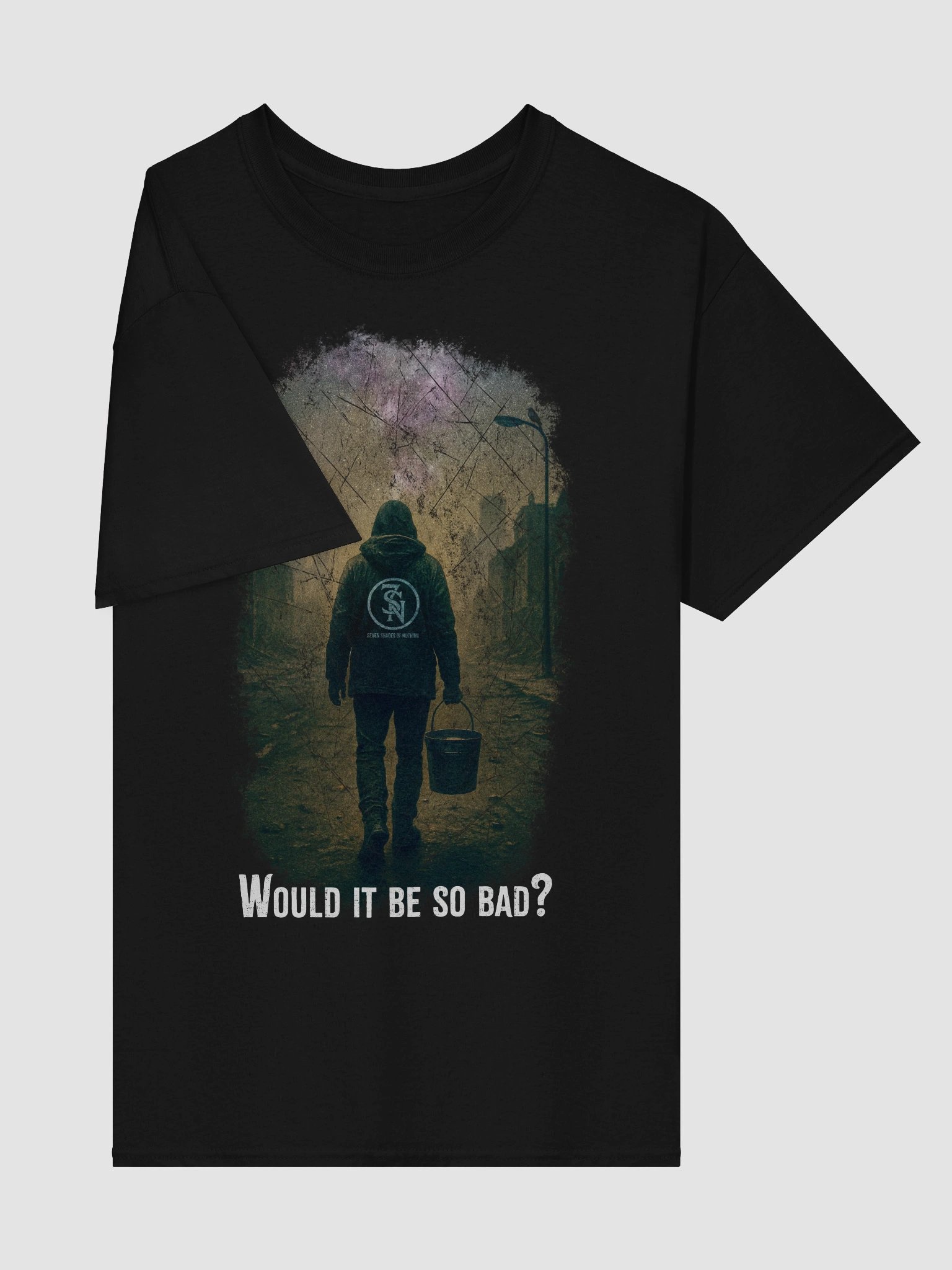 Would It Be So Bad? | When The Lights Go Down Collection – Gildan Heavyweight T-Shirt product image (4)