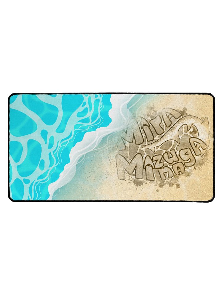 Leopard Sea - Desk Mat (15.5" x 31.5") product image (1)