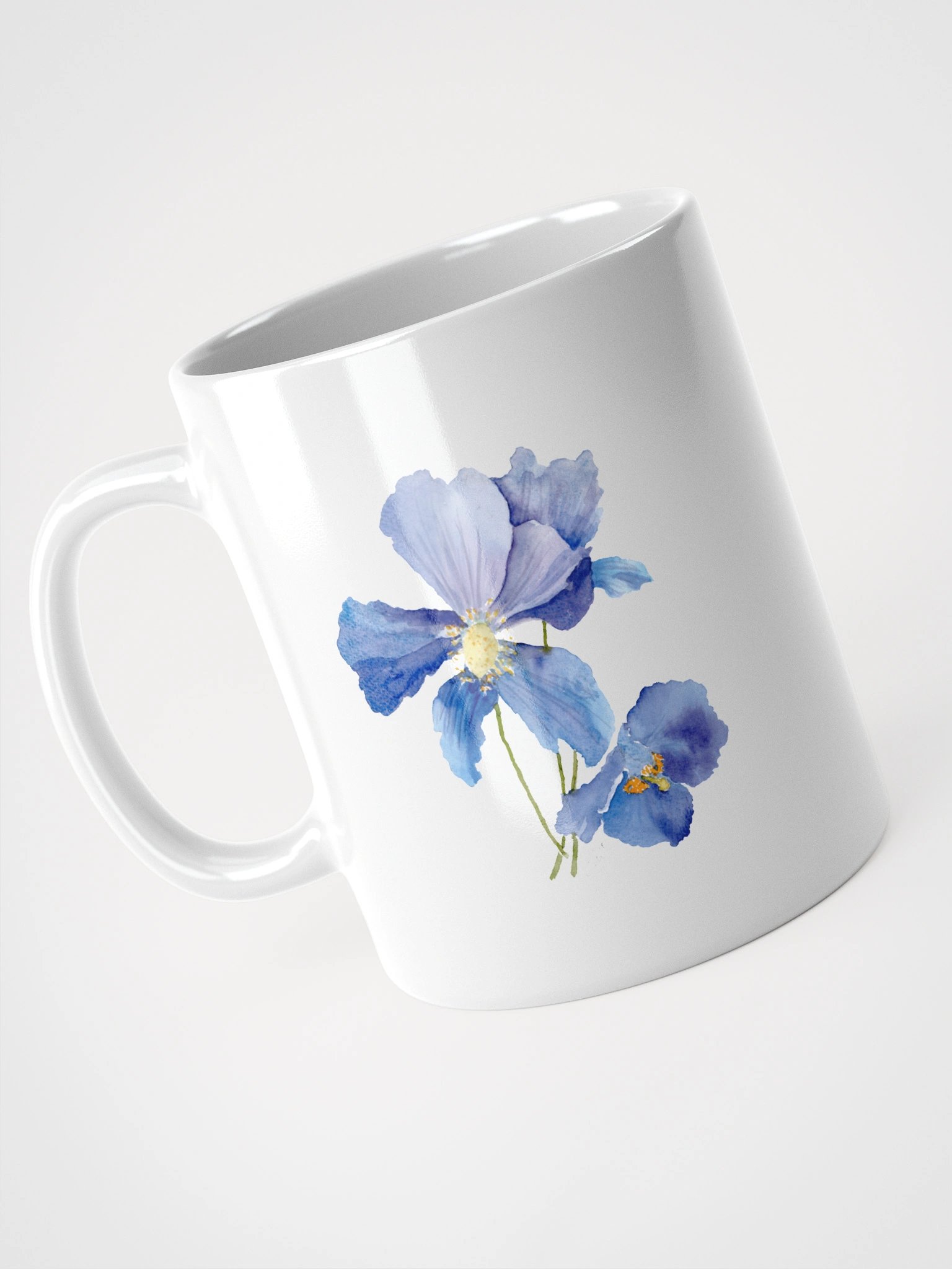 Blue Meconopsis Delight Mug product image (3)