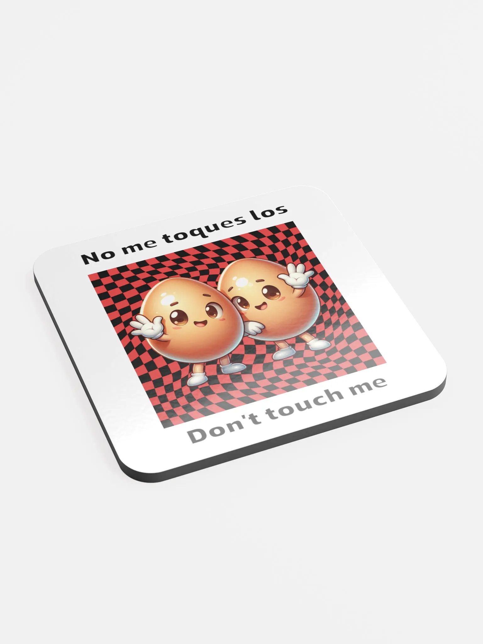 Don't Touch Me Eggcellent Coaster Set product image (3)