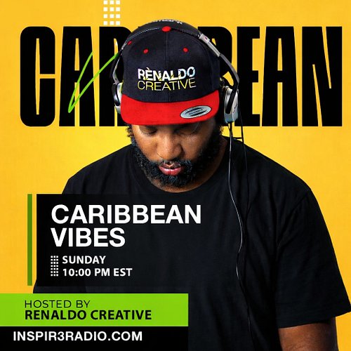 From the island🌴🎉🎊 to you. I am on @inspir3radio in North Carolina ☀️with Caribbean Vibes. With the best  Reggae and Soca Mus...