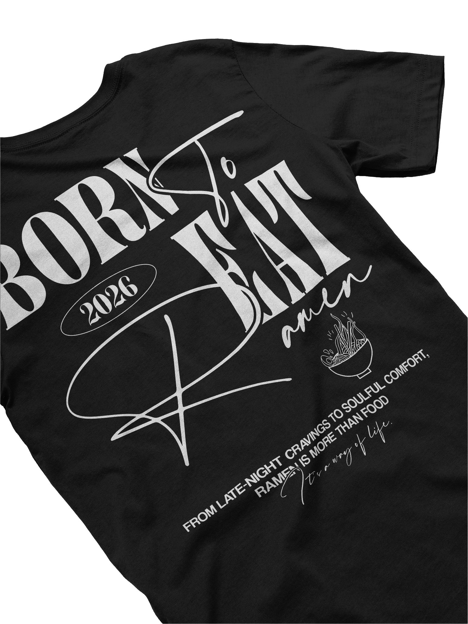 Typography Comfort T-Shirt Dark product image (4)