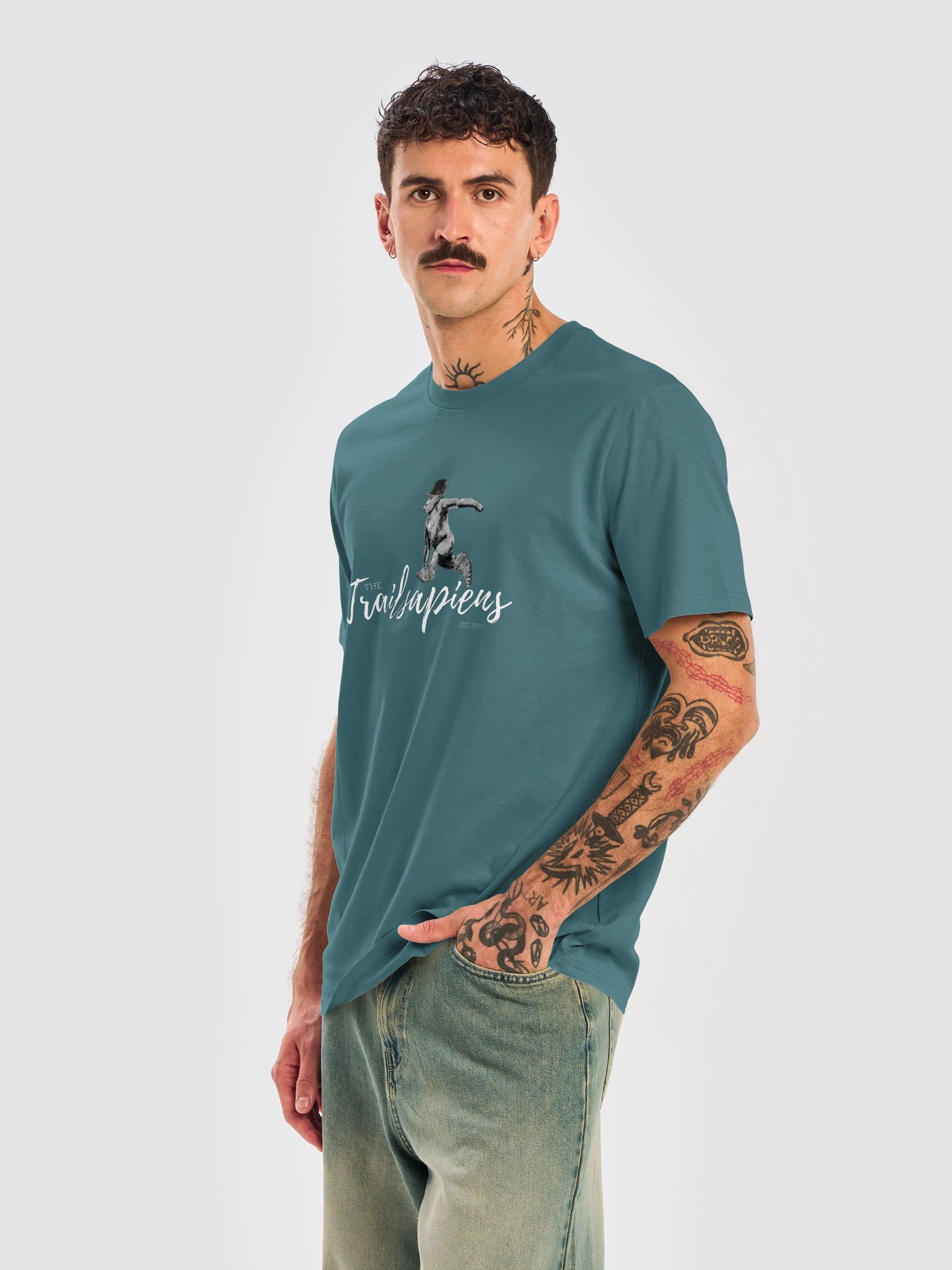 ECO-Friendly & Organic Premium Quality Stanley/Stella- Men's T-shirt with Trailsapiens logo product image (41)