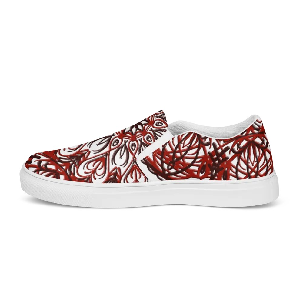 Floral Symmetry Slip-Ons product image (3)