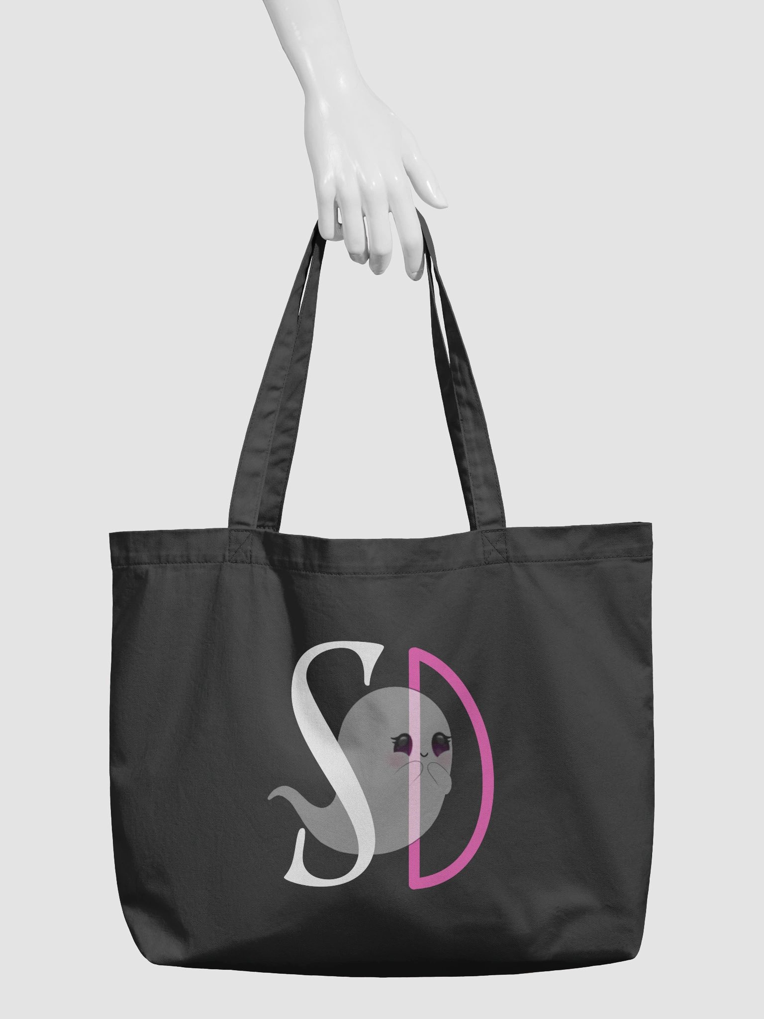 Spooky Darling Ghost Logo Tote product image (3)