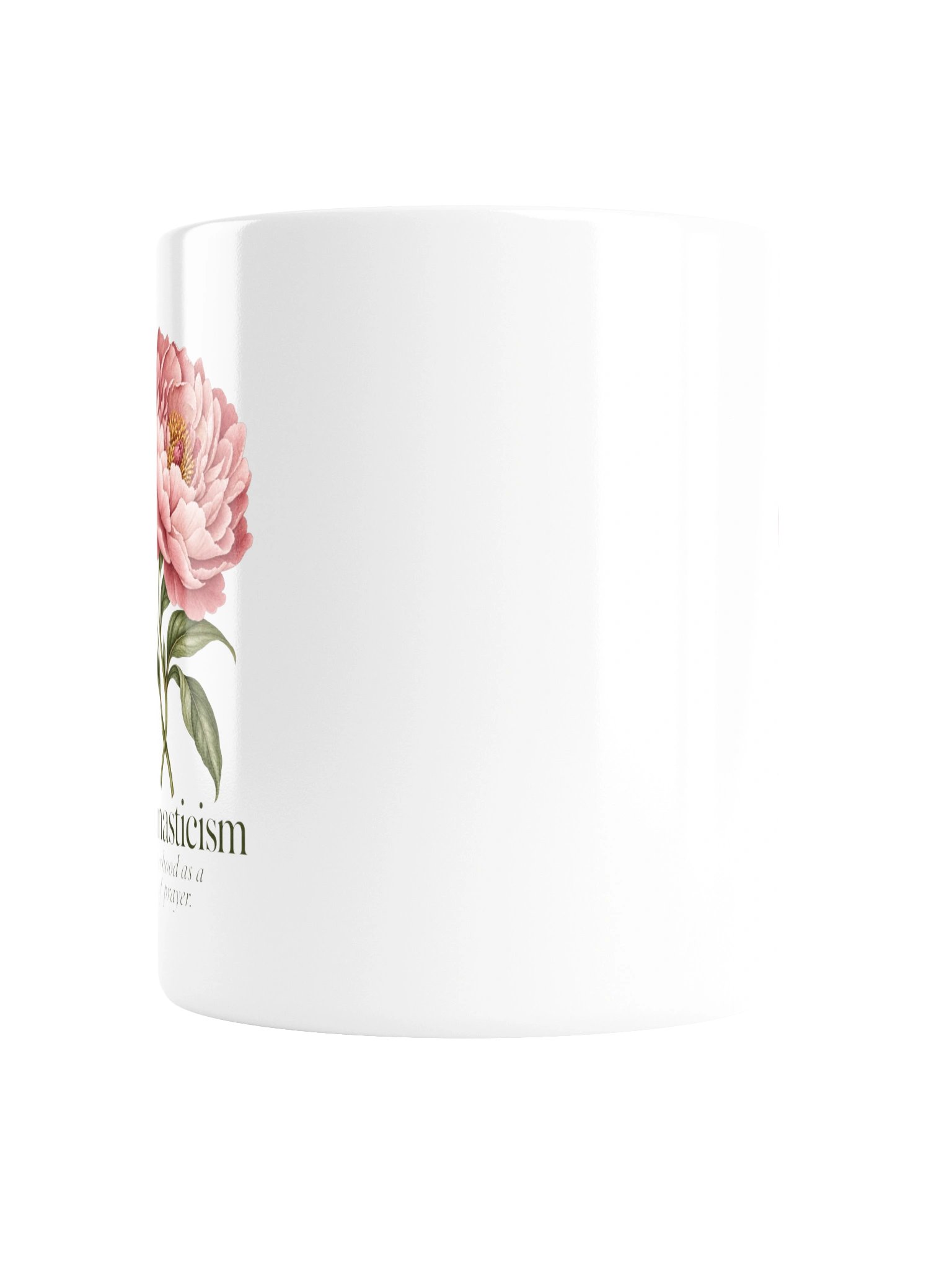 Blush Peony | Botanical Coffee Mug product image (4)